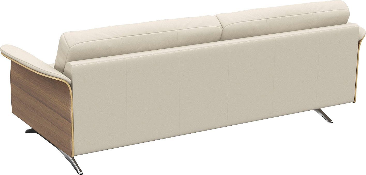 FLEXLUX 3-zitsbank Glow designbank, comfortabel en comfortabel door hoogwaardige zitconstructie