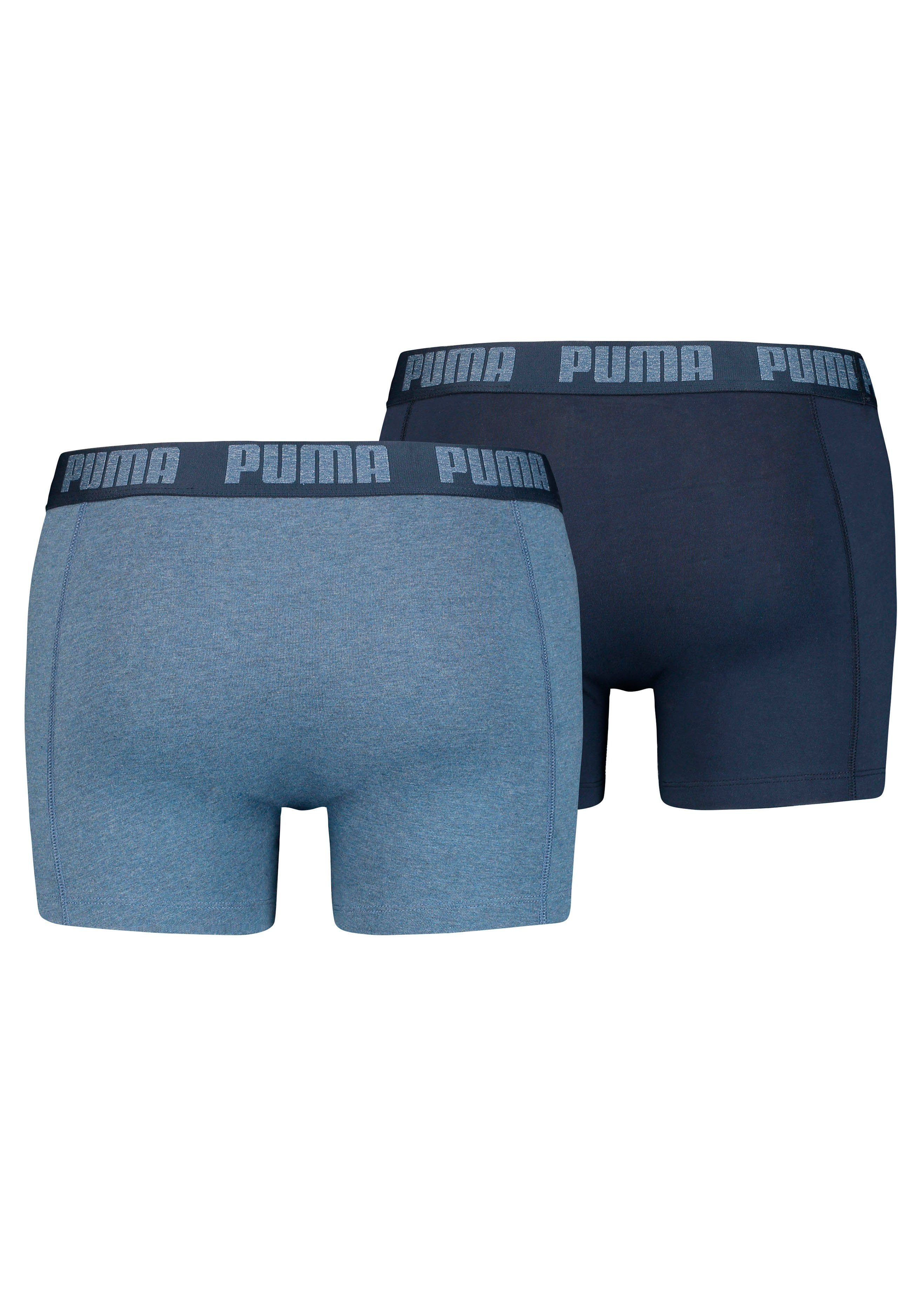 PUMA Boxershort met brede logoband (2 stuks, Set van 2)