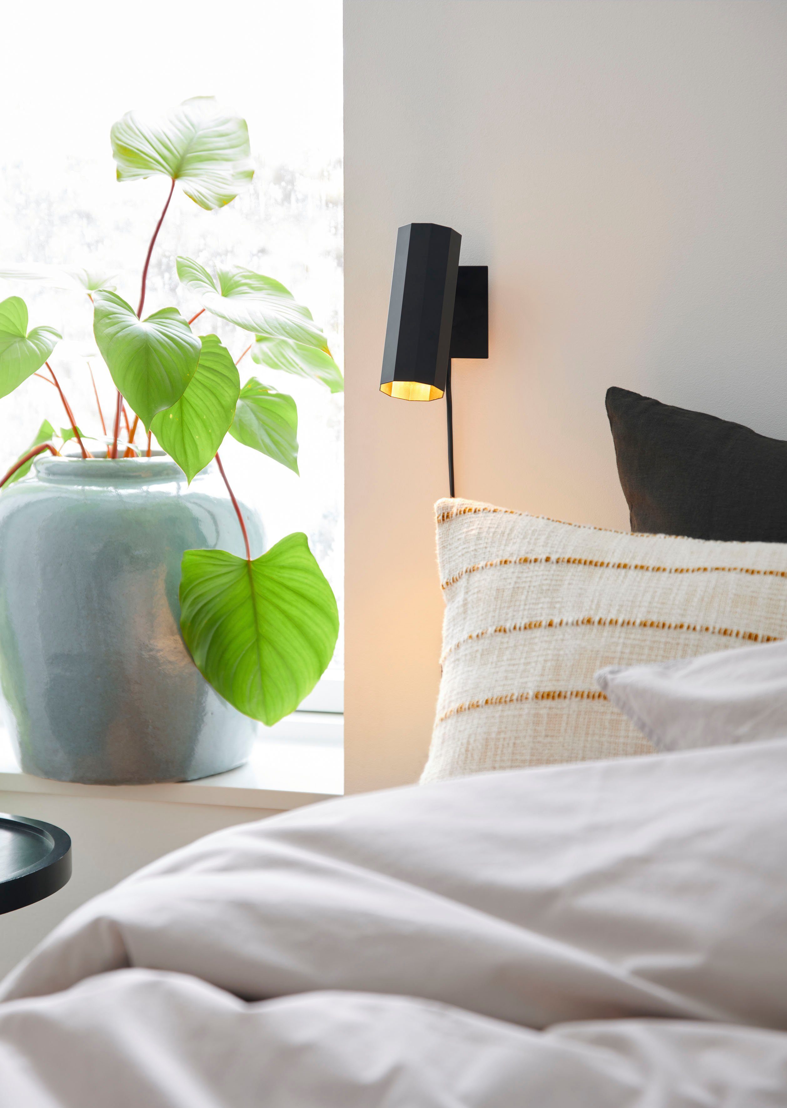 Nordlux Wandlamp Alanis Minimalistisch ontwerp, 10-zijdig profiel, incl. 2W LED-module (1 stuk)