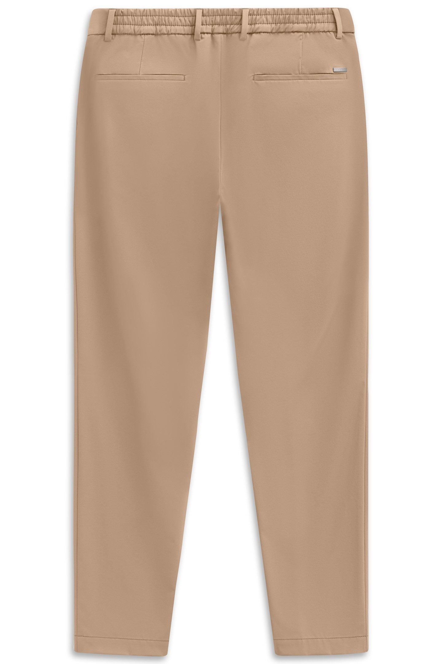 Bugatti Bandplooibroek Tapered fit met flexcity performance stretch