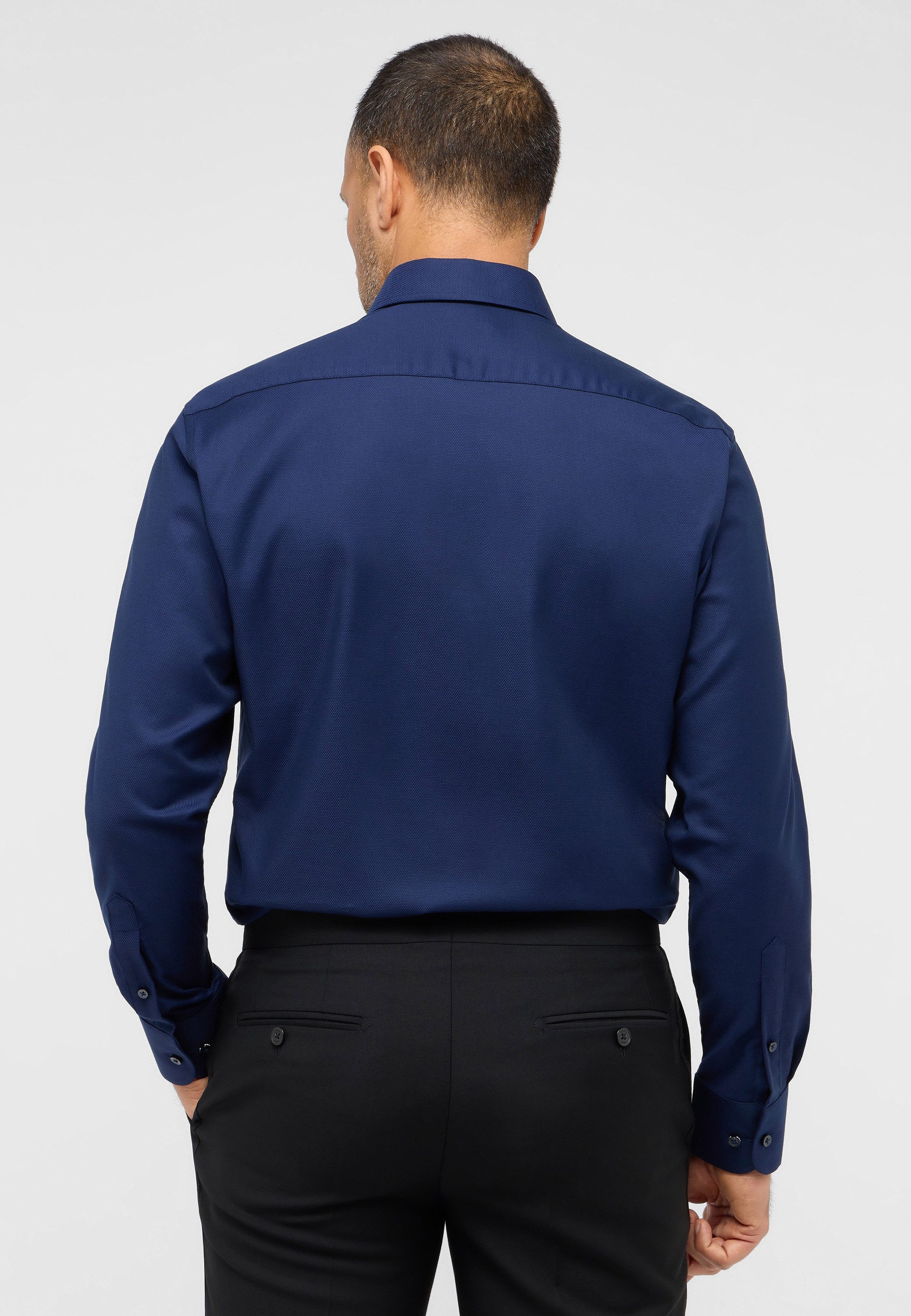 Eterna Overhemd met lange mouwen MODERN FIT NON IRON (strijkvrij)