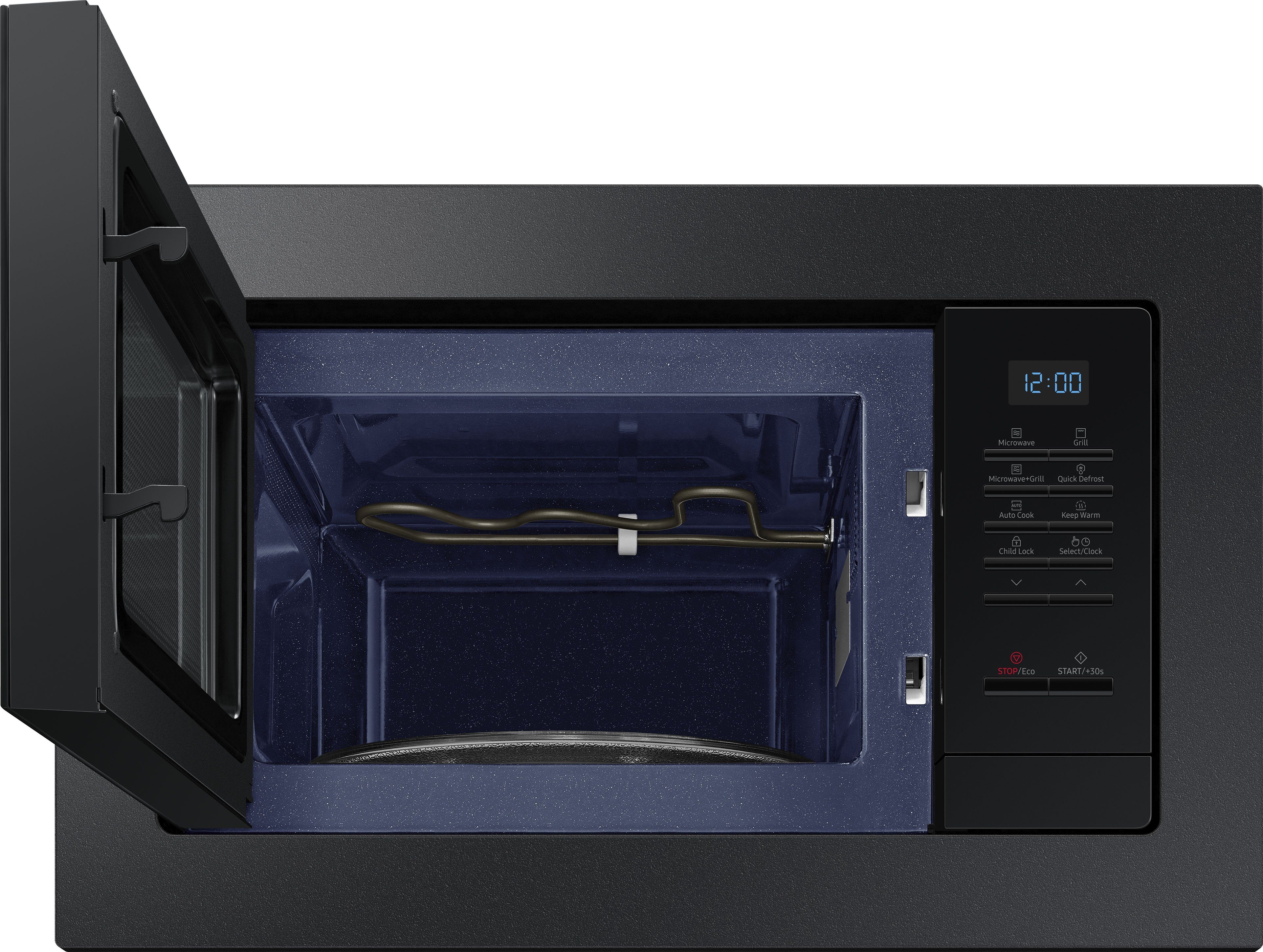 Samsung Magnetron MG20A7013CB/EG Koken, bakken & grillen met onderhoudsvriendelijk keramisch emaille interieur