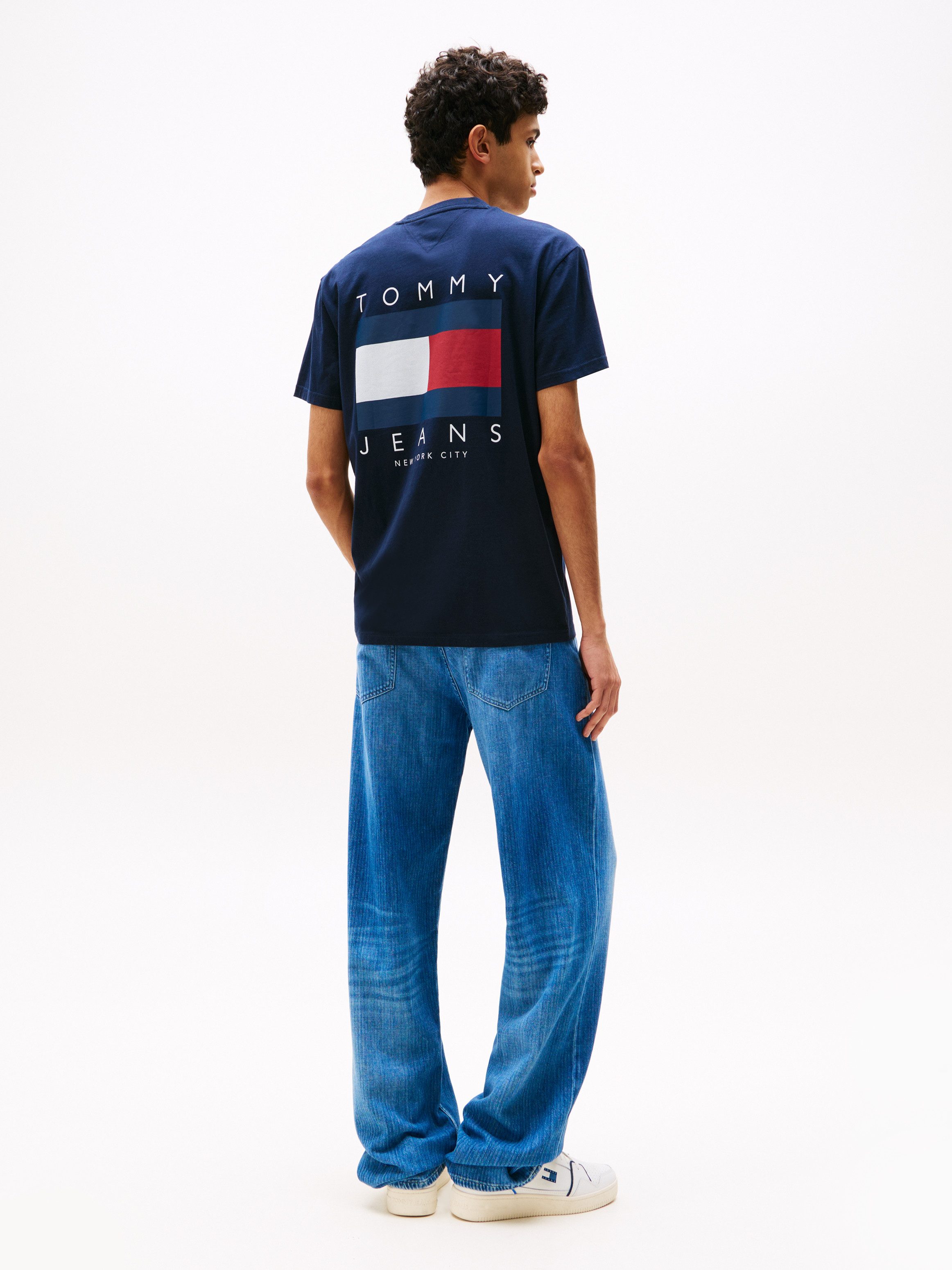 TOMMY JEANS T-shirt TJM REG FLAG GRAPH BCKPRNT T EXT