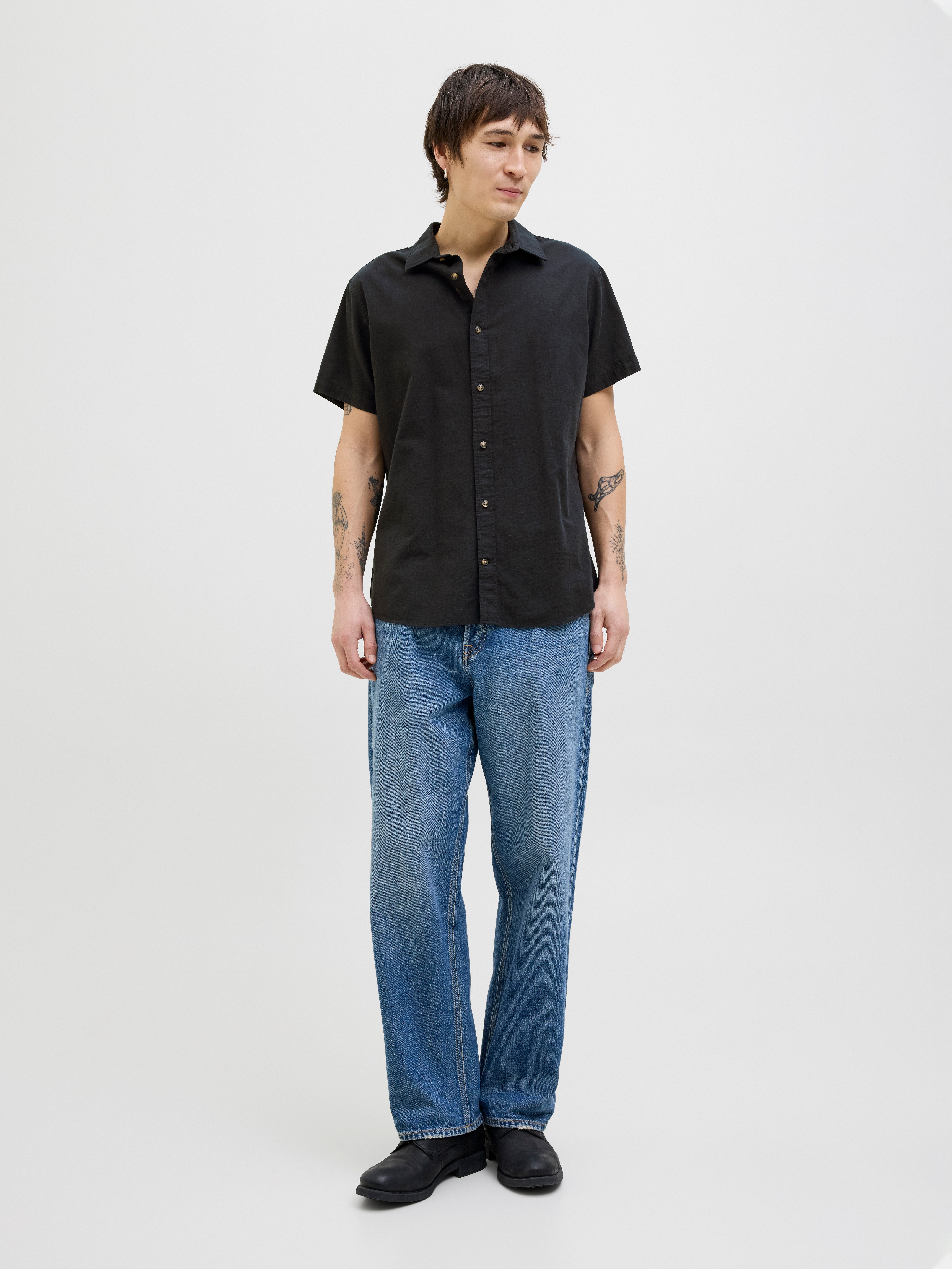 Jack & Jones Overhemd met korte mouwen JJESUMMER SHIRT SS SN