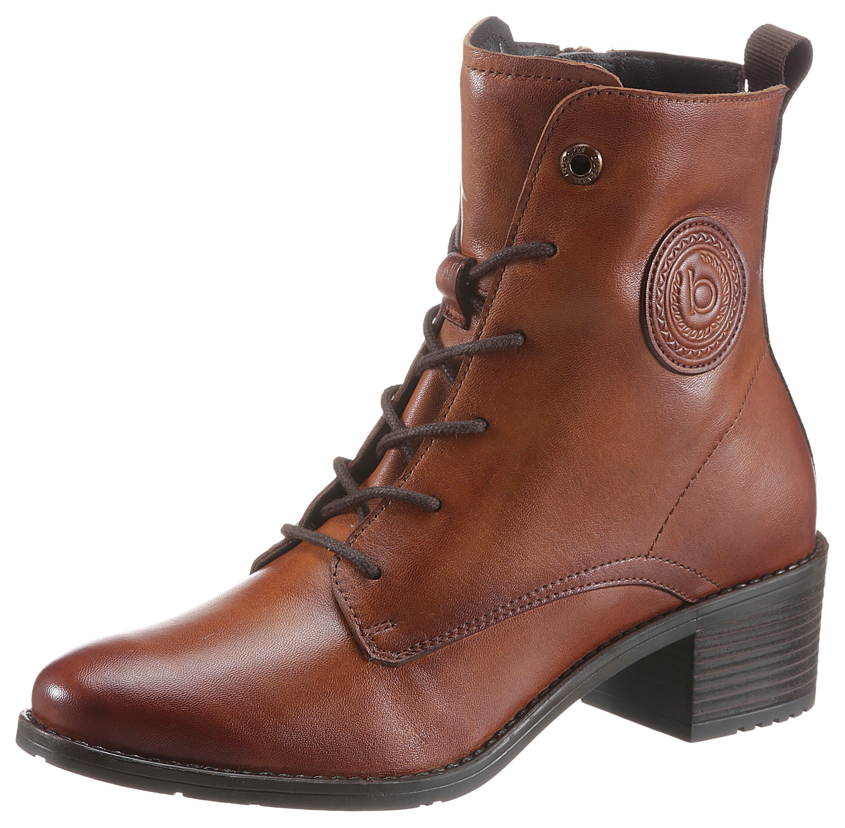 Taupe KARMA OF CHARME Enkellaarsjes ECO | Omoda