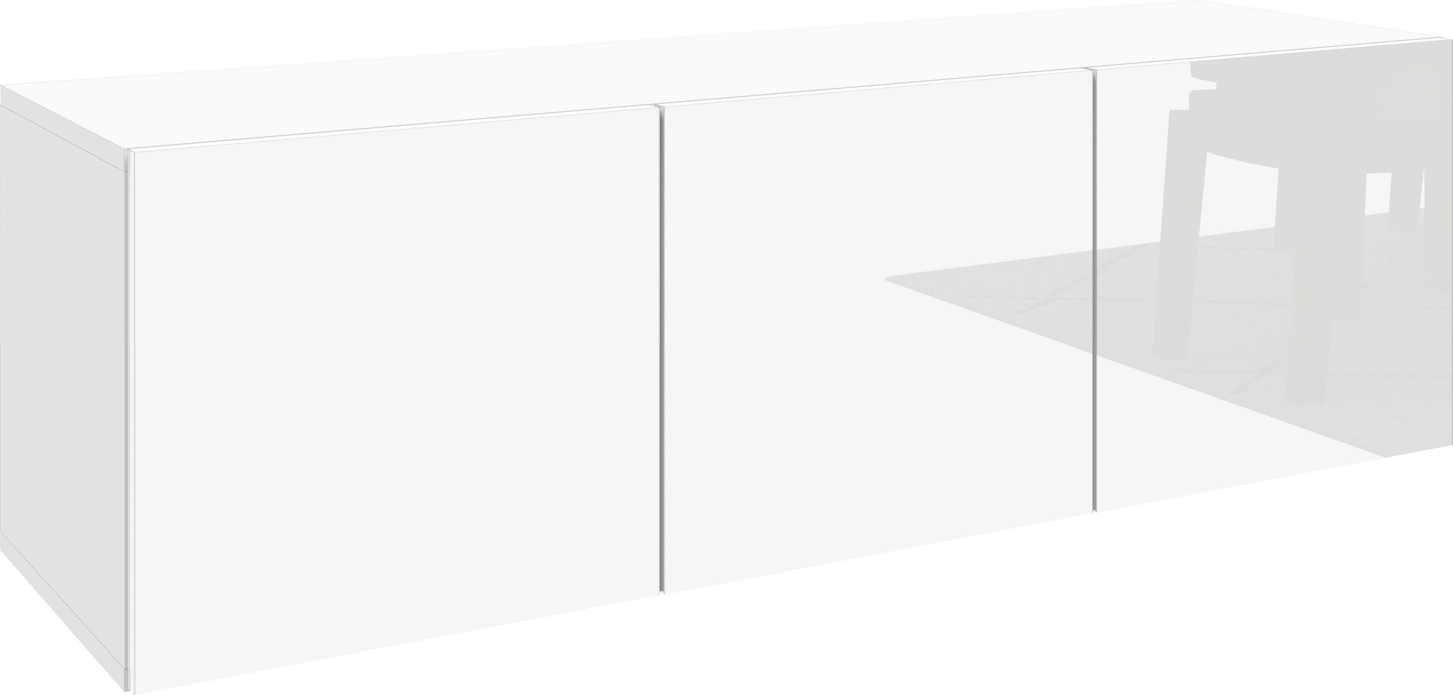 borchardt Möbel Tv-meubel Vaasa Breedte 114 cm, alleen hangend