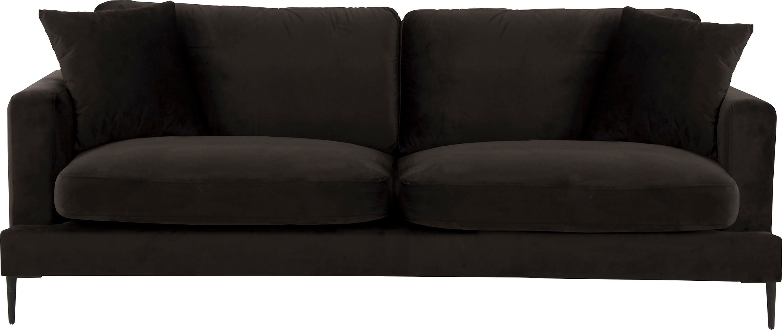 Leonique 3-zitsbank Cozy elegante designbank, afmetingen B/D/H: 211/97/80 cm