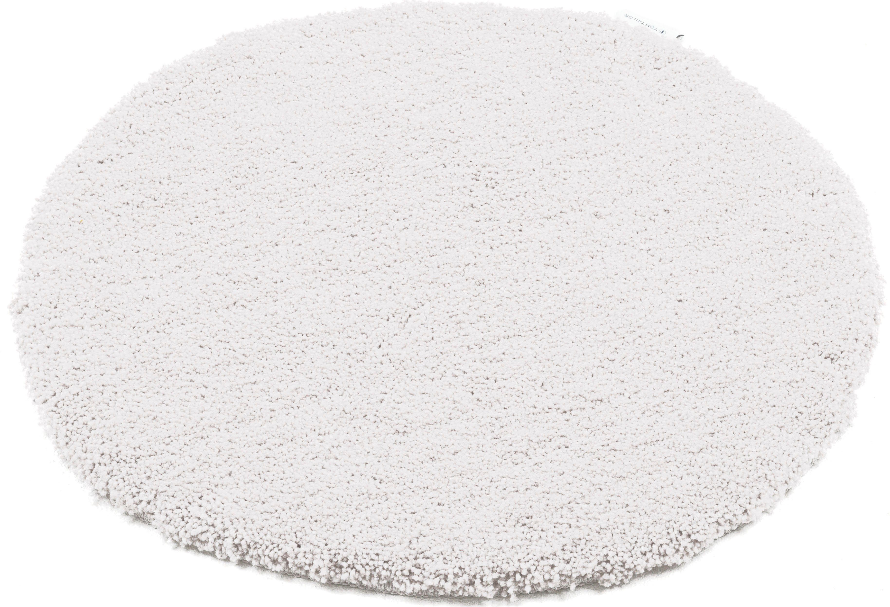 TOM TAILOR HOME Badmat Cozy Bath UNI Badmat, effen kleuren, rechthoekig, rond en ovaal verkrijgbaar (1 stuk) badmatten wit
