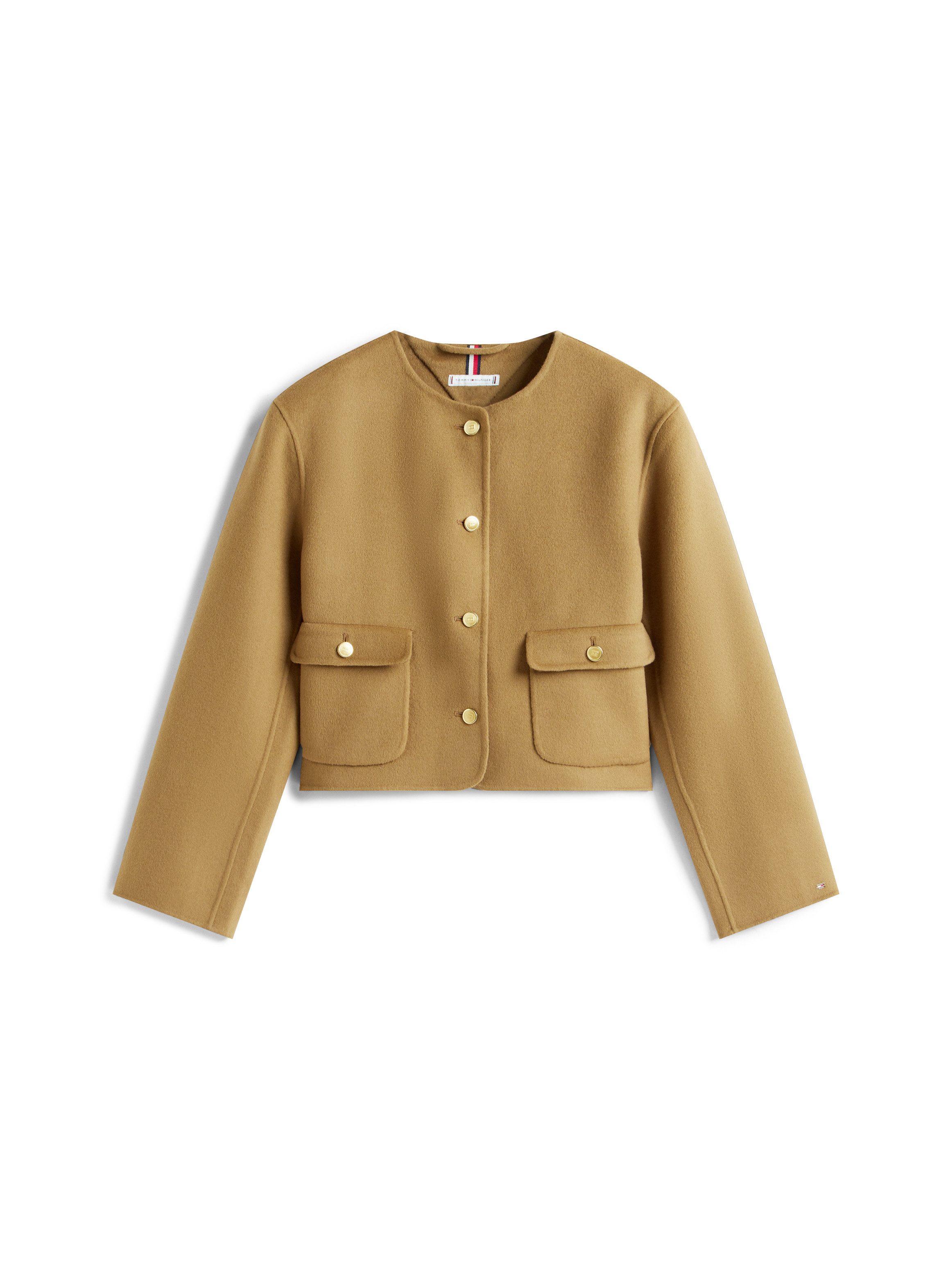 Tommy Hilfiger Kort jack DF WOOL BLEND REG LADY JACKET