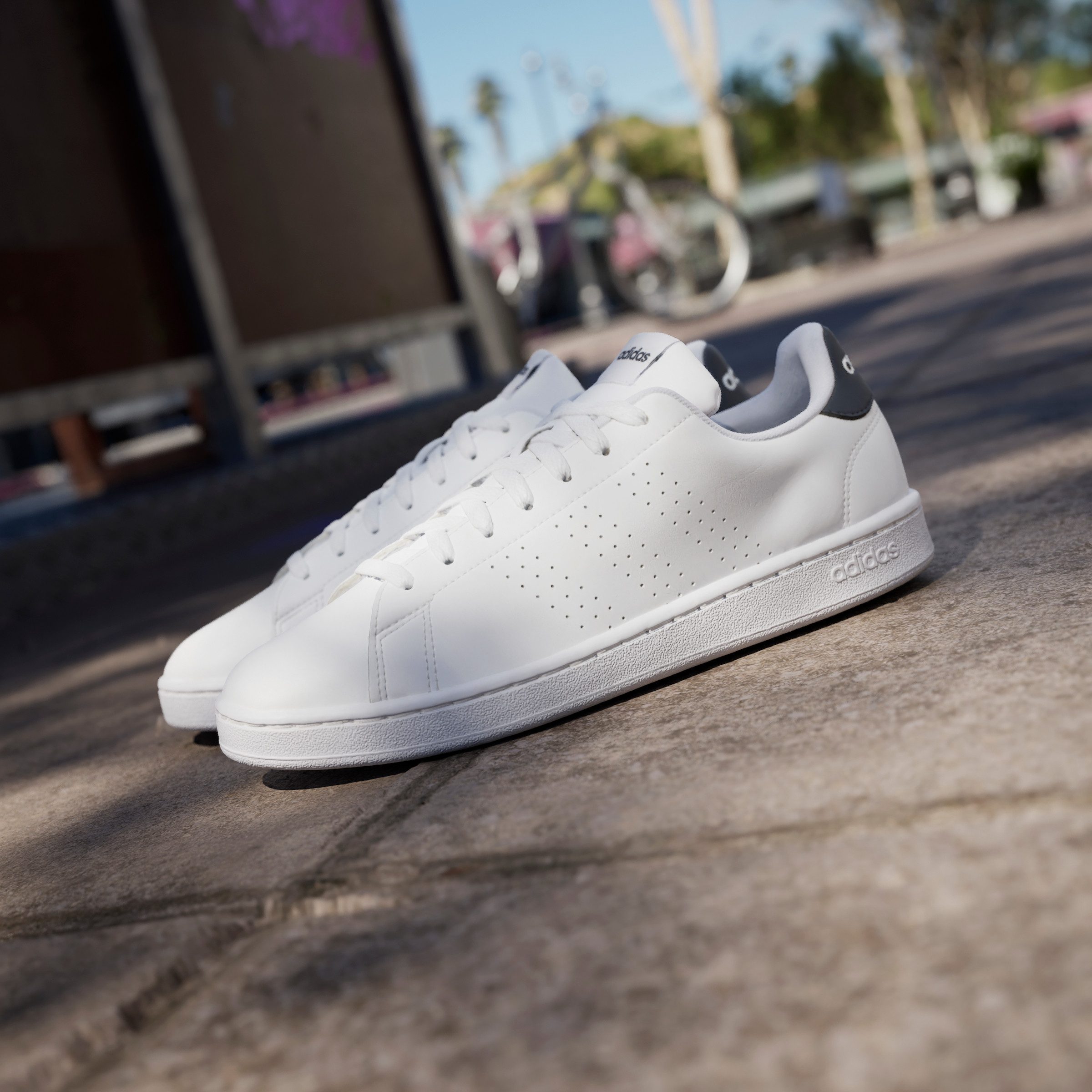adidas Sportswear Sneakers ADVANTAGE Ontwerp in de sporen van de adidas Stan Smith