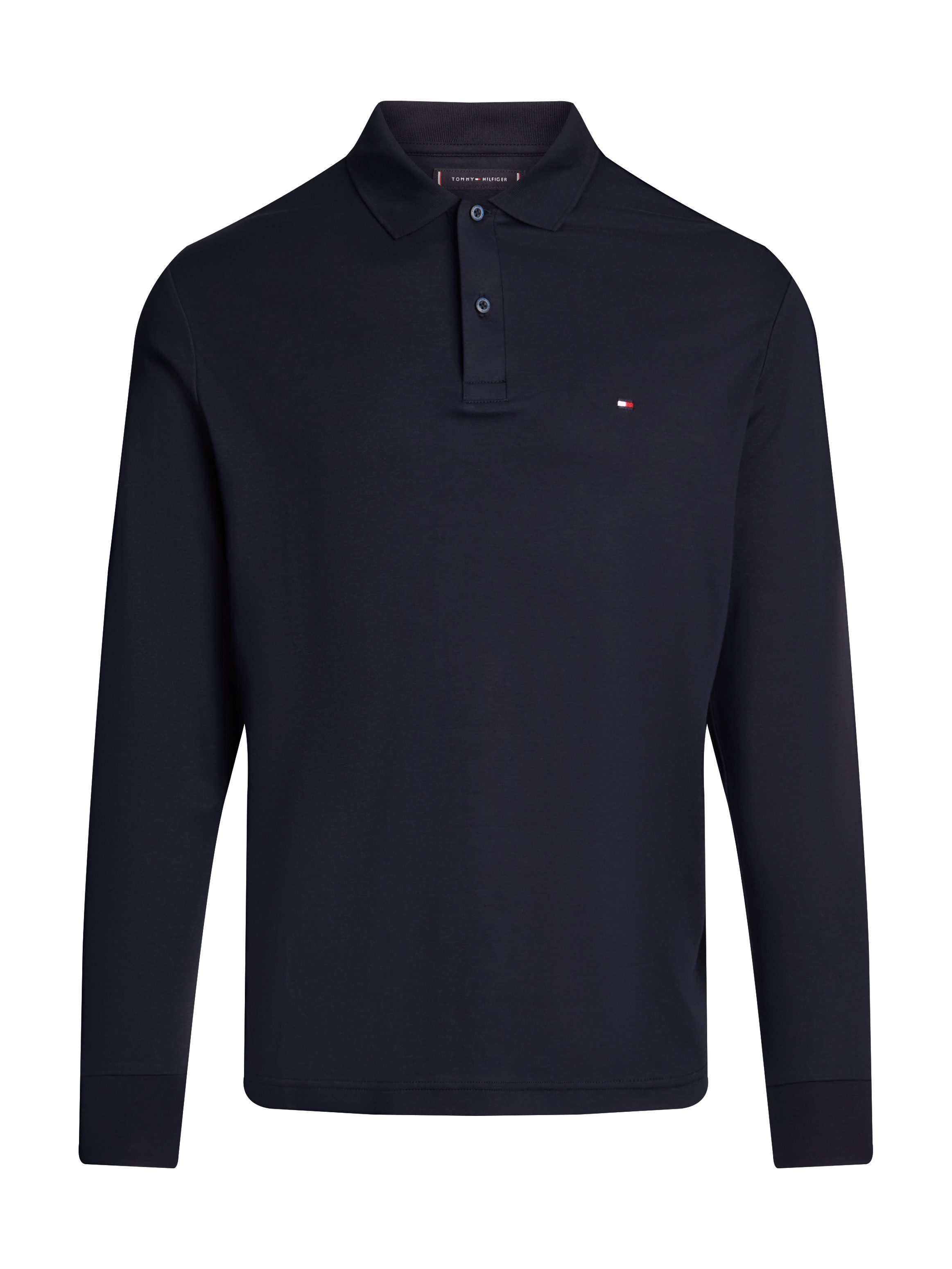 Tommy Hilfiger Poloshirt met lange mouwen L/S LIQUID COTTON REG POLO