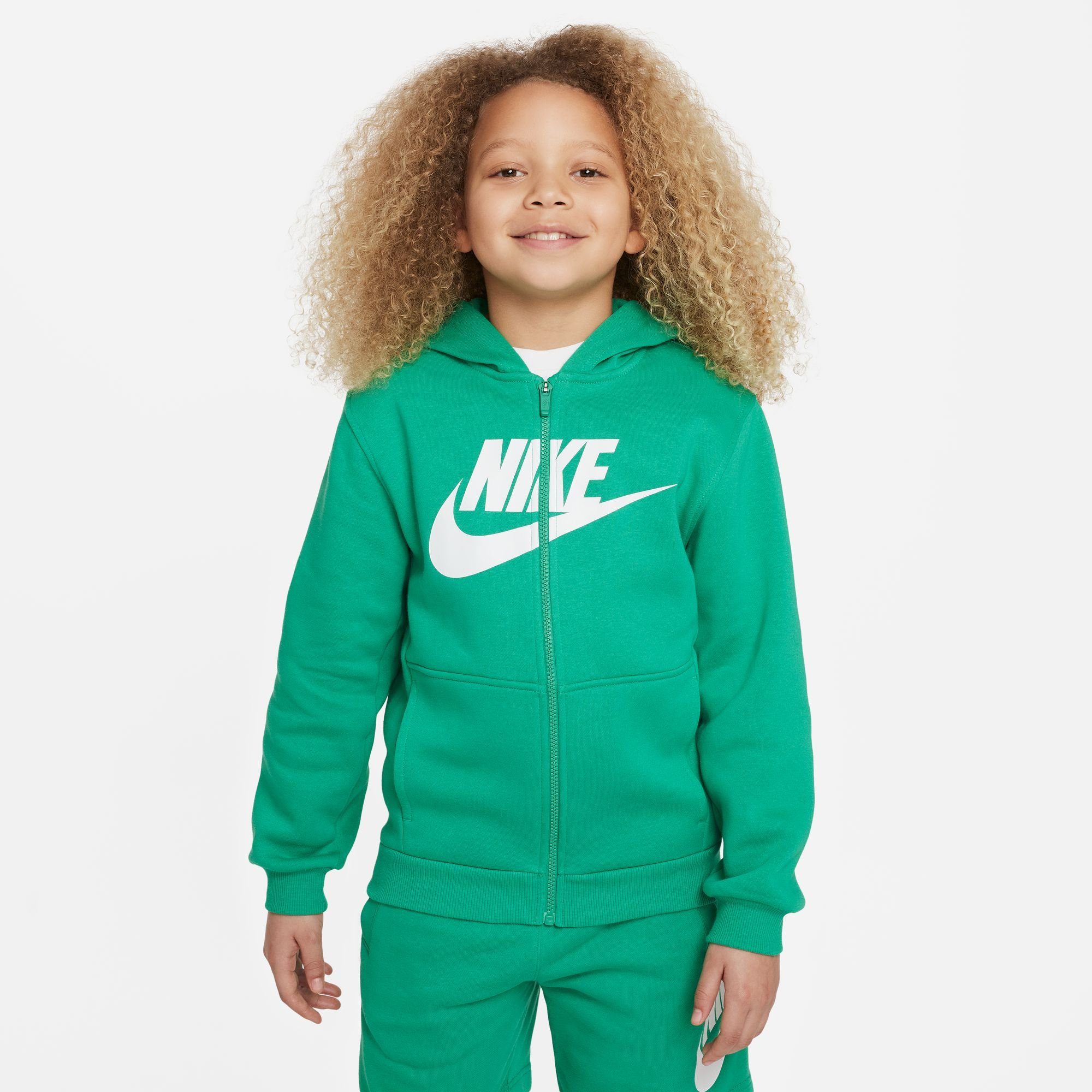 Nike Sportswear Capuchonsweatvest CLUB FLEECE BIG KIDS' FULL-ZIP HOODIE