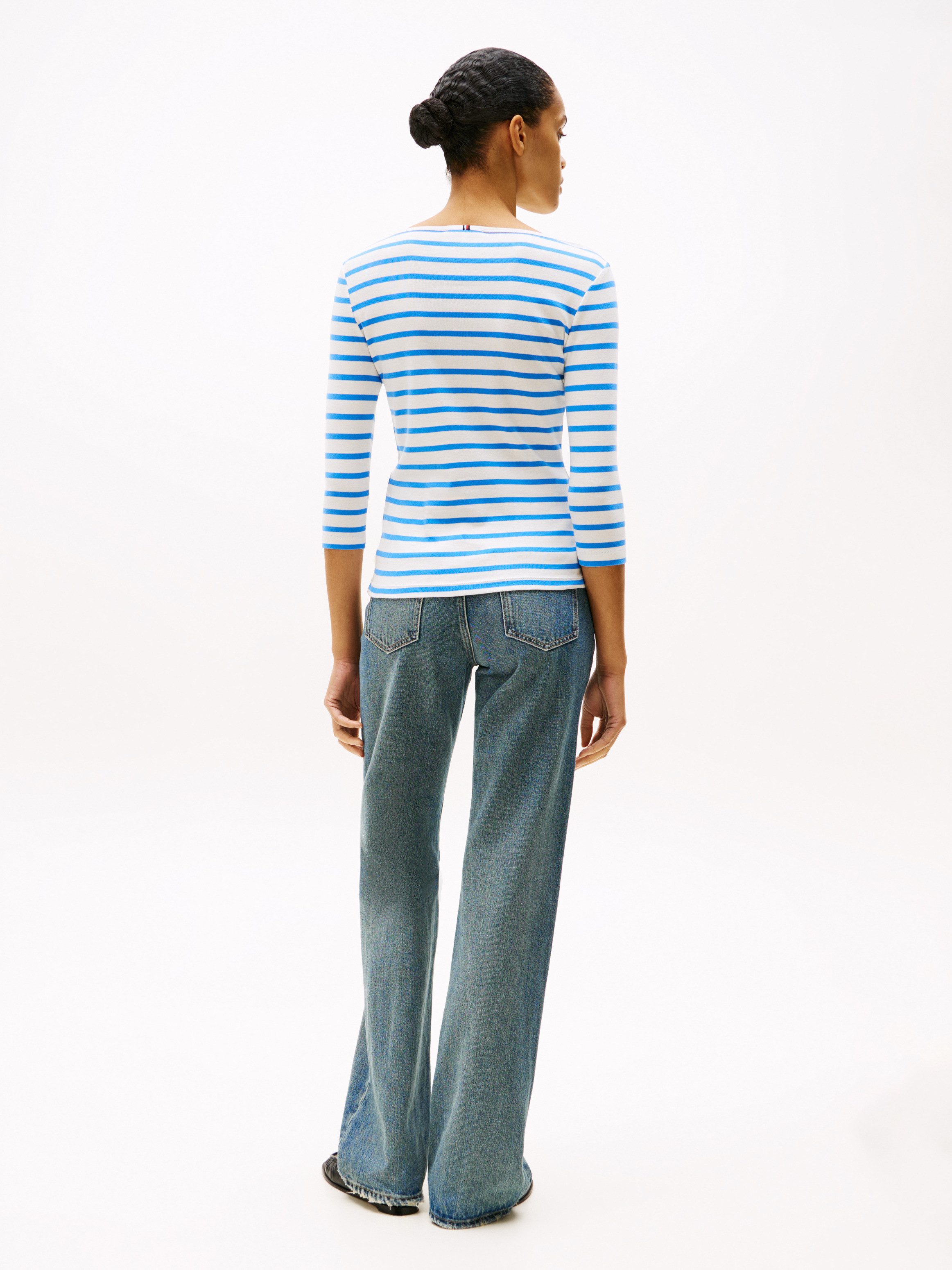 Tommy Hilfiger Shirt met 3/4 mouwen NEW CODY SLIM BOAT-NK 3/4SLV