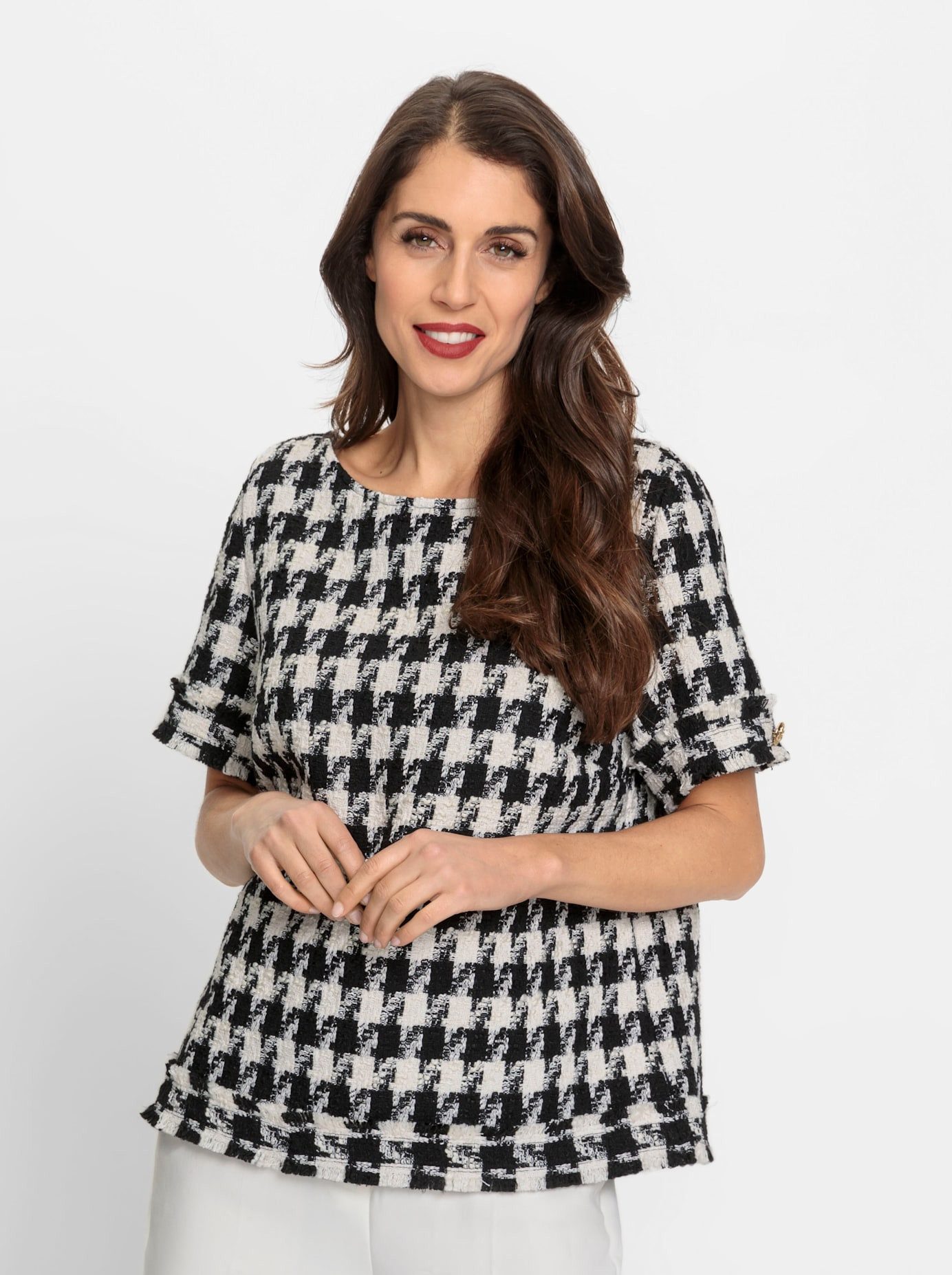 heine Blouse met korte mouwen