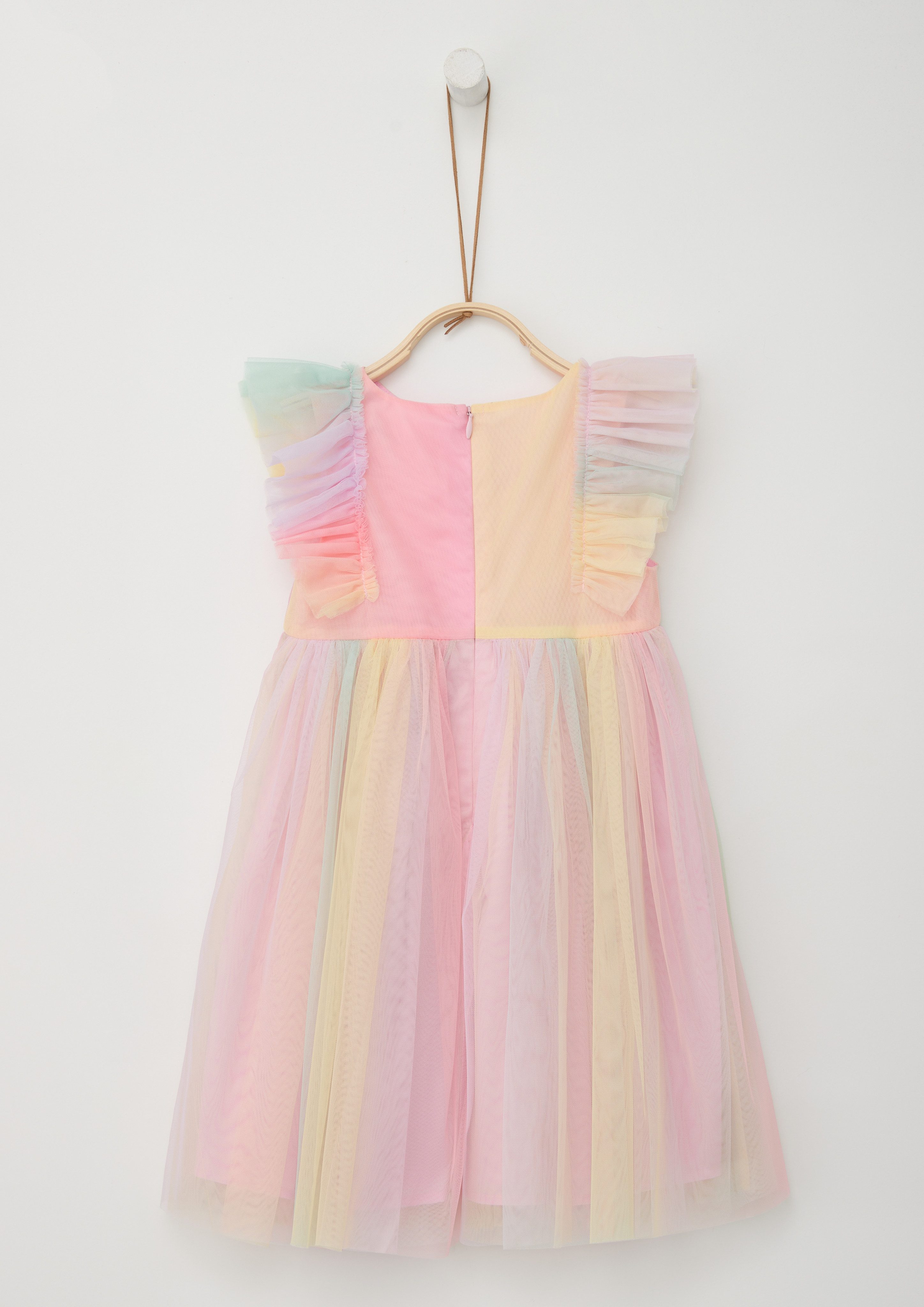 s.Oliver RED LABEL Junior Zomerjurk met ruches