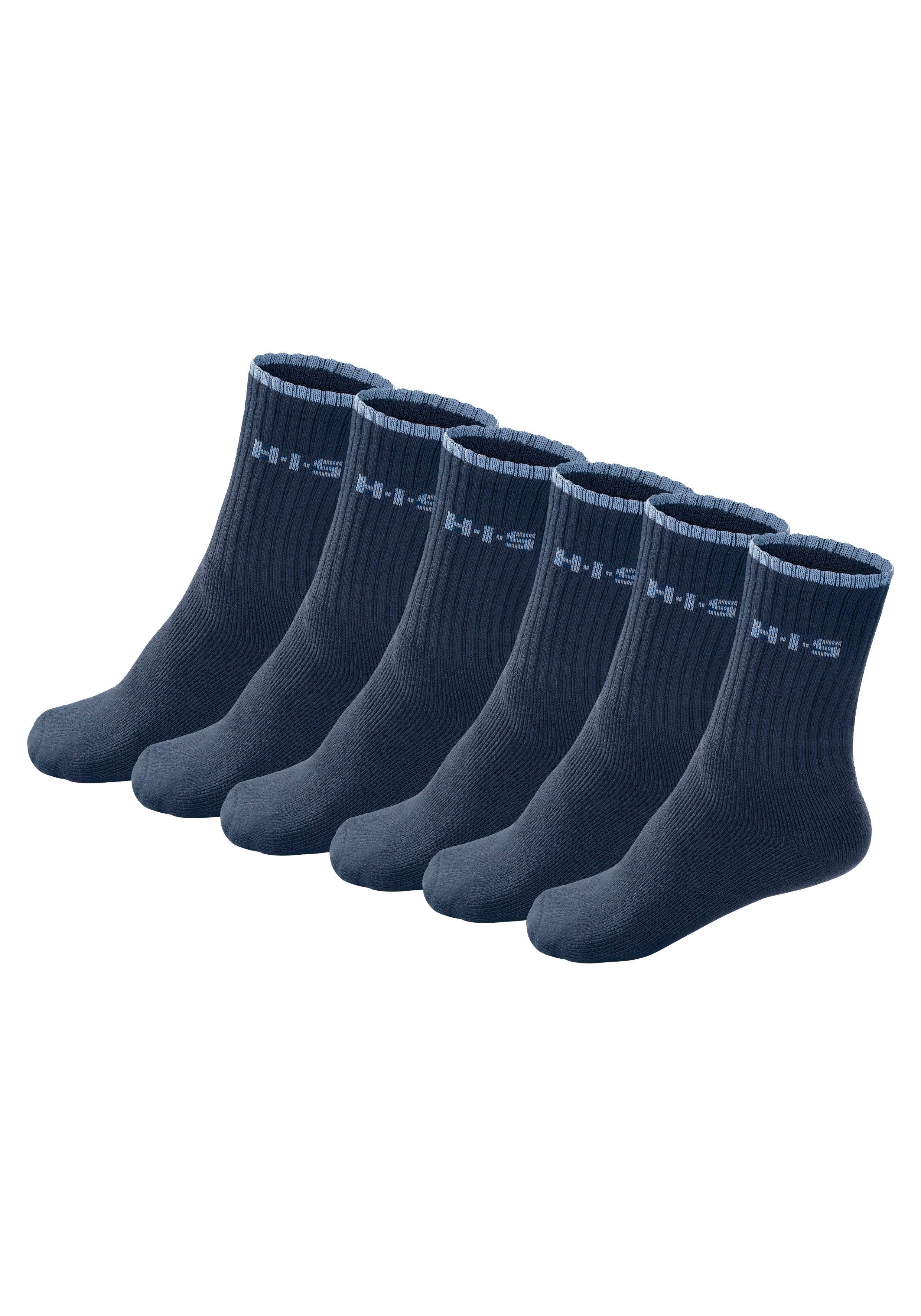H.I.S Sportsokken met frotté & verstevigde drukzones (set, 6 paar)