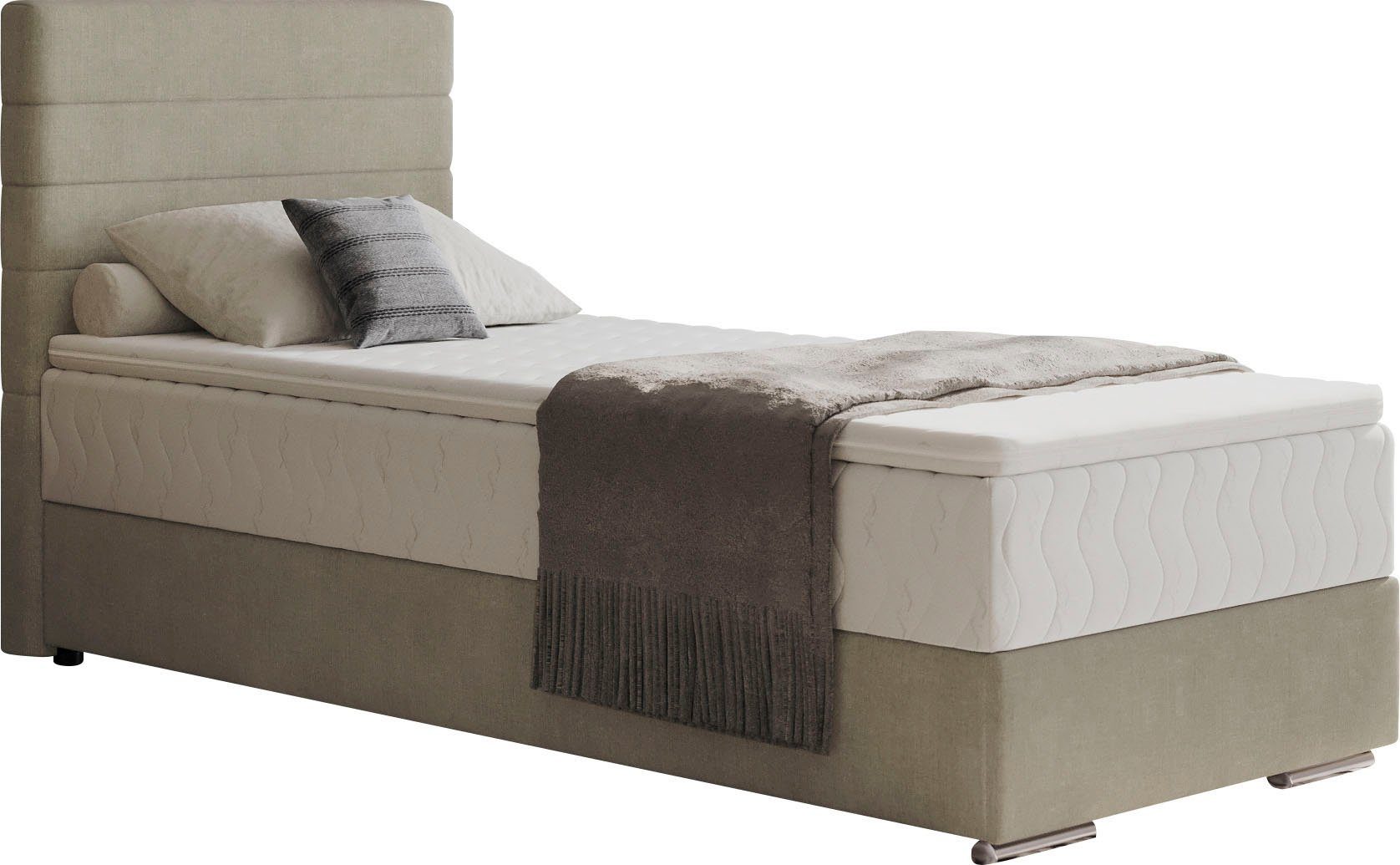 Mr. Couch Boxspring Stratus 2 incl. matrassen en bedlades