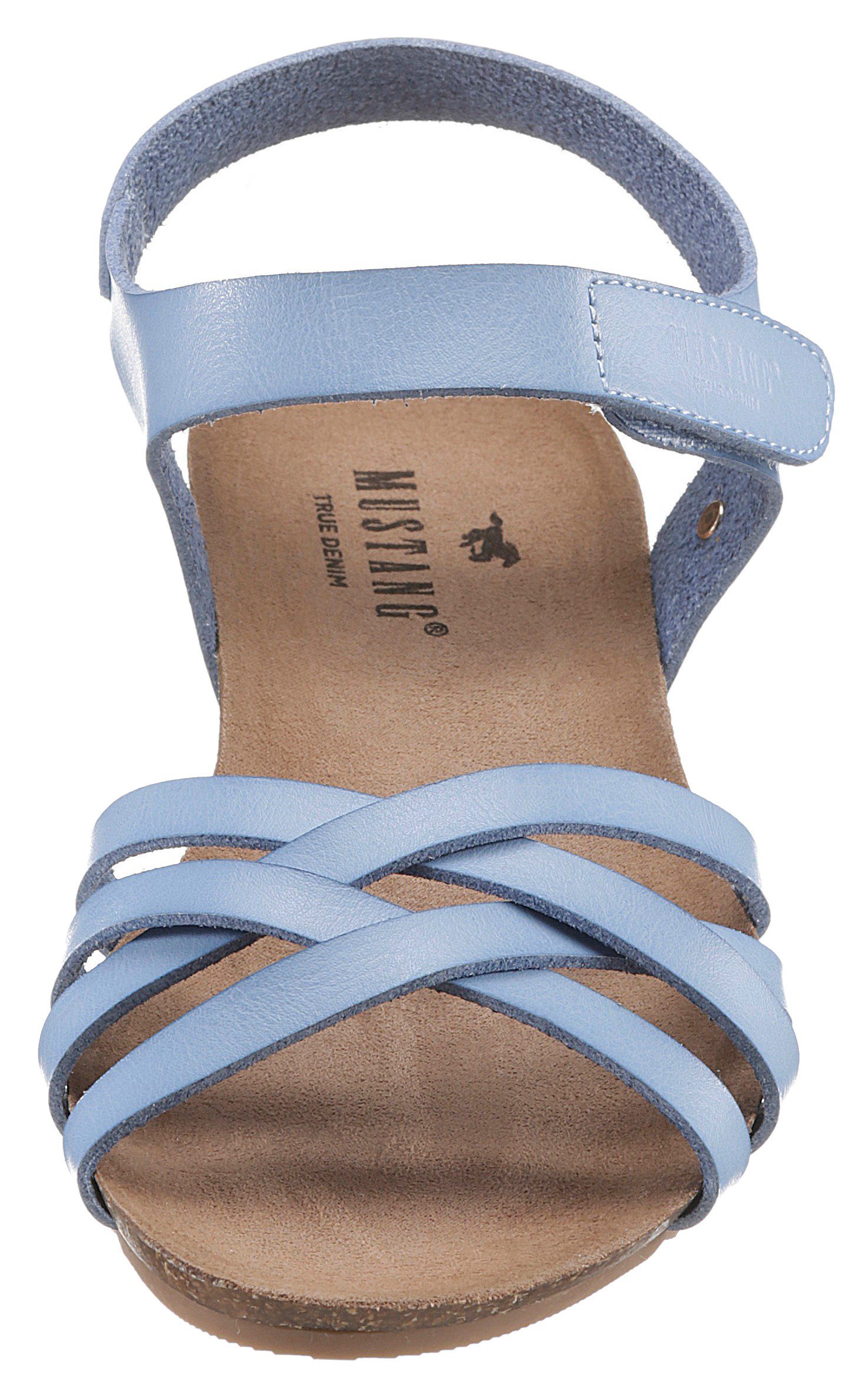 Mustang Shoes Sandalen zomerschoen, sandaal, klittenbandschoen, met klittenbandjes