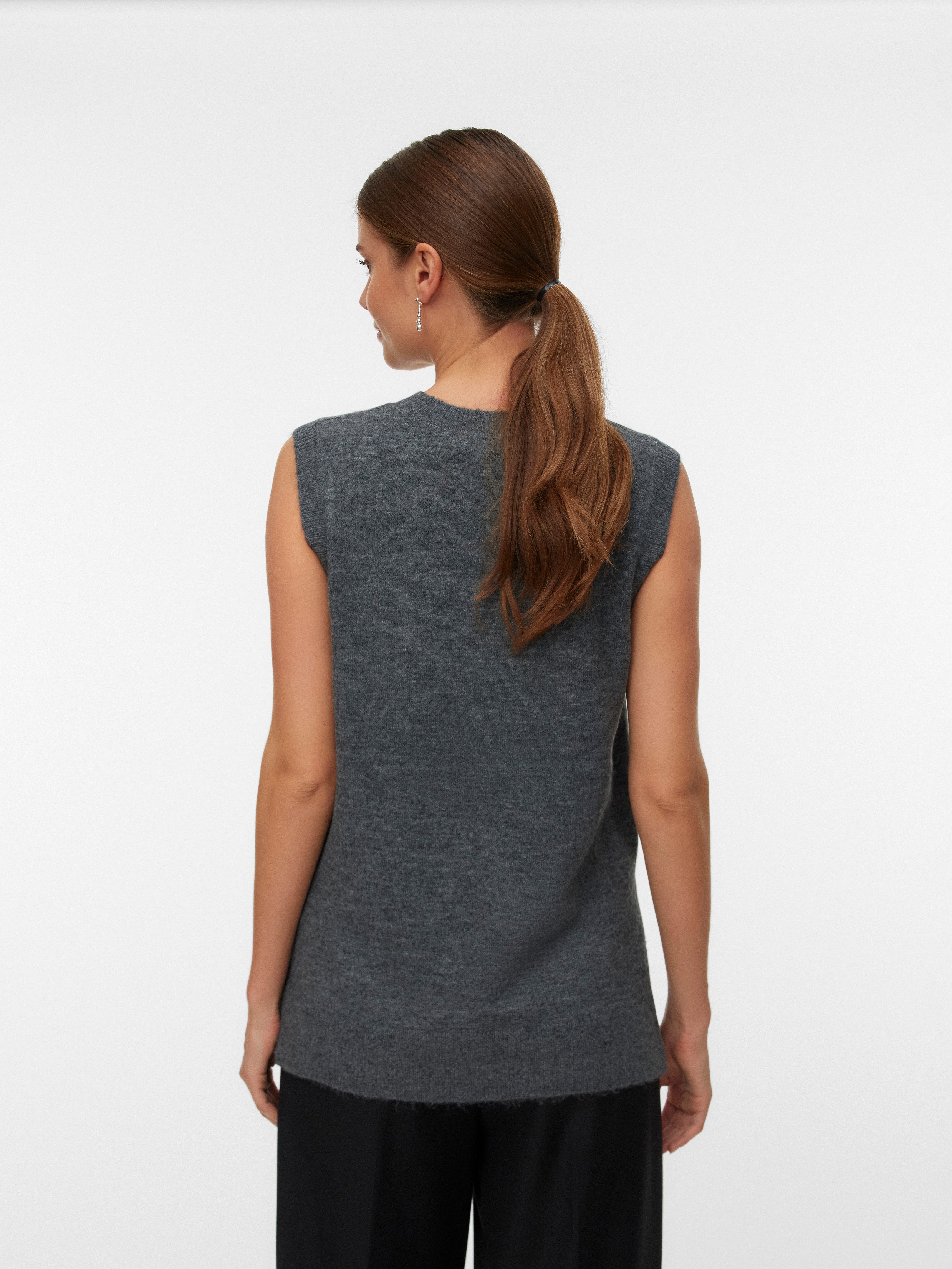 Vero Moda Slip-over VMLEFILE SL O-NECK PULLOVER NOOS