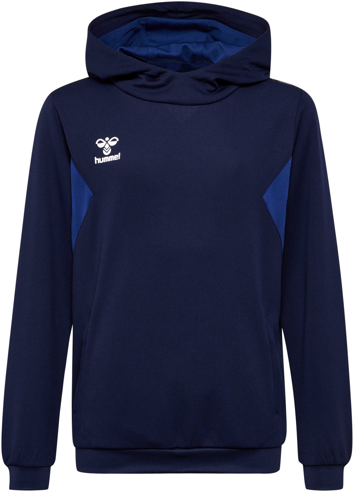 hummel Hoodie HMLAUTHENTIC PL HOODIE KIDS (1-delig) heren hoodies maat 116 blauw