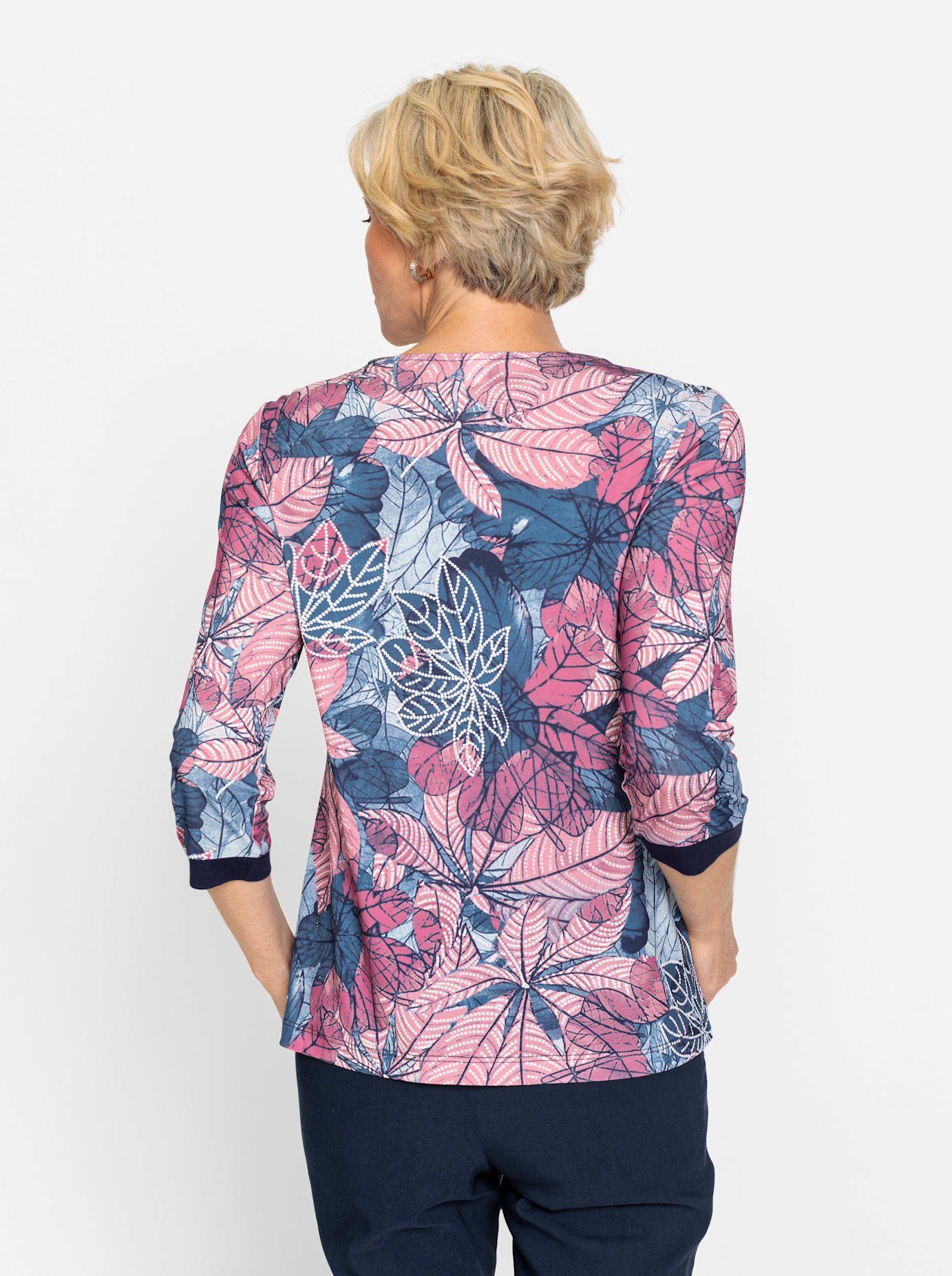 Classic 2-in-1-shirt Shirt (1-delig)
