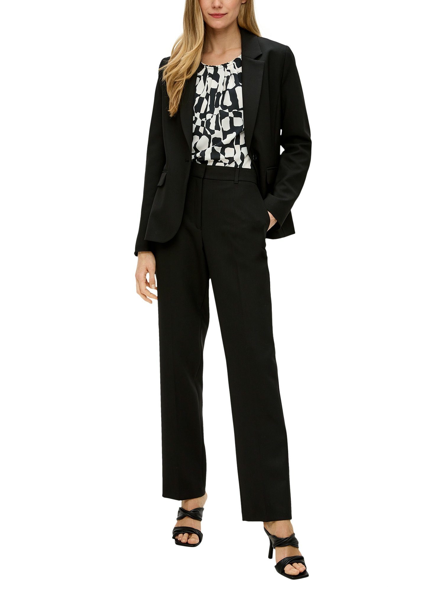 s.Oliver BLACK LABEL Shirtblouse gedessineerd