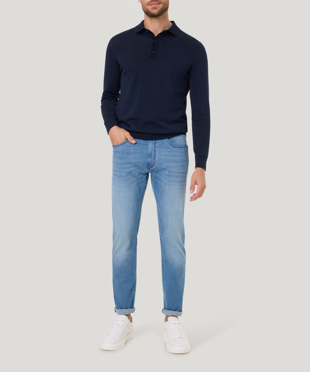 Pierre Cardin Regular fit jeans PC-Lyon in five-pocketsstijl