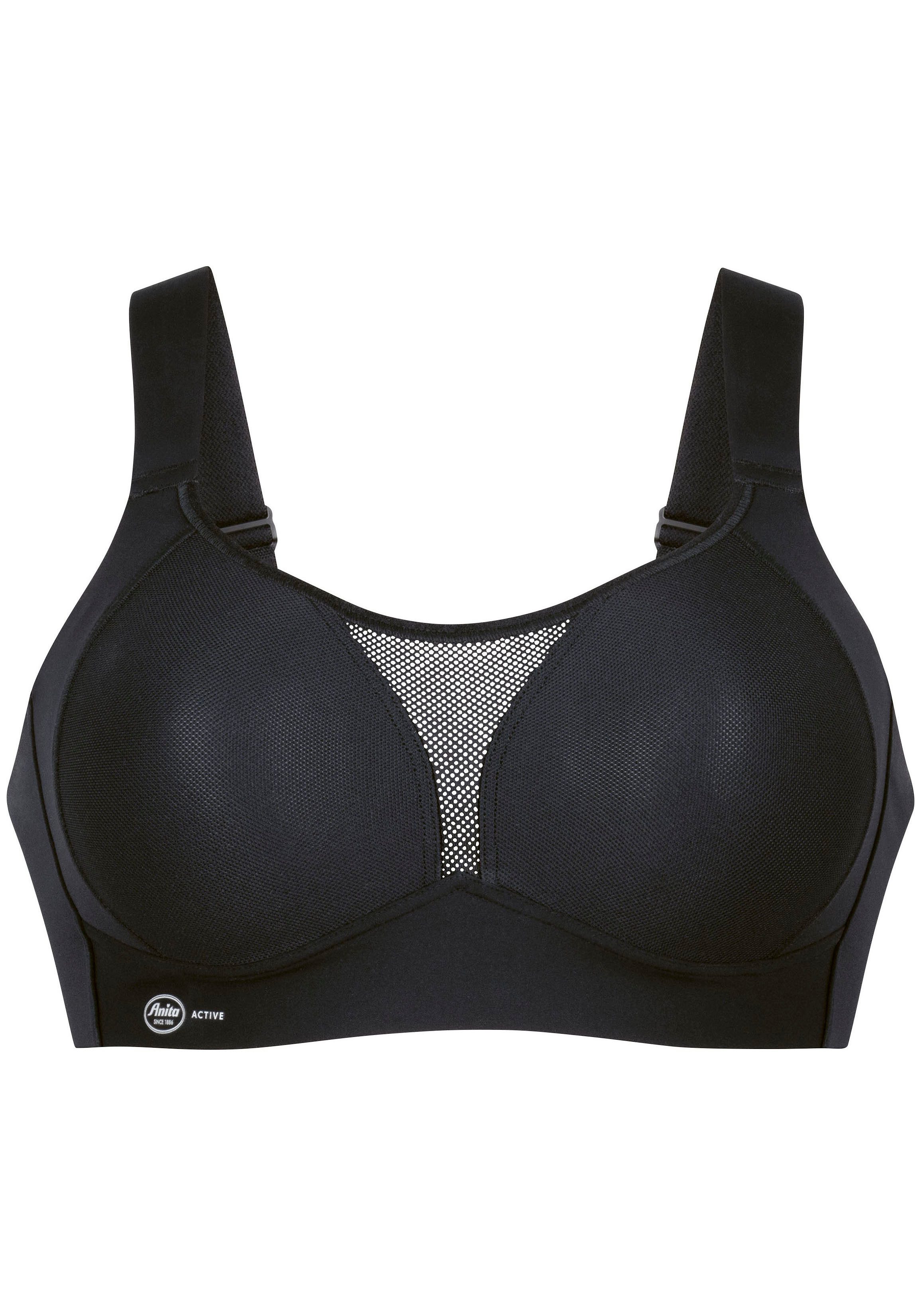 Anita Active Sport-bh Slimme bediening clean cut goederen cups naadloos voorgevormd binnenin hydrophiele frotté