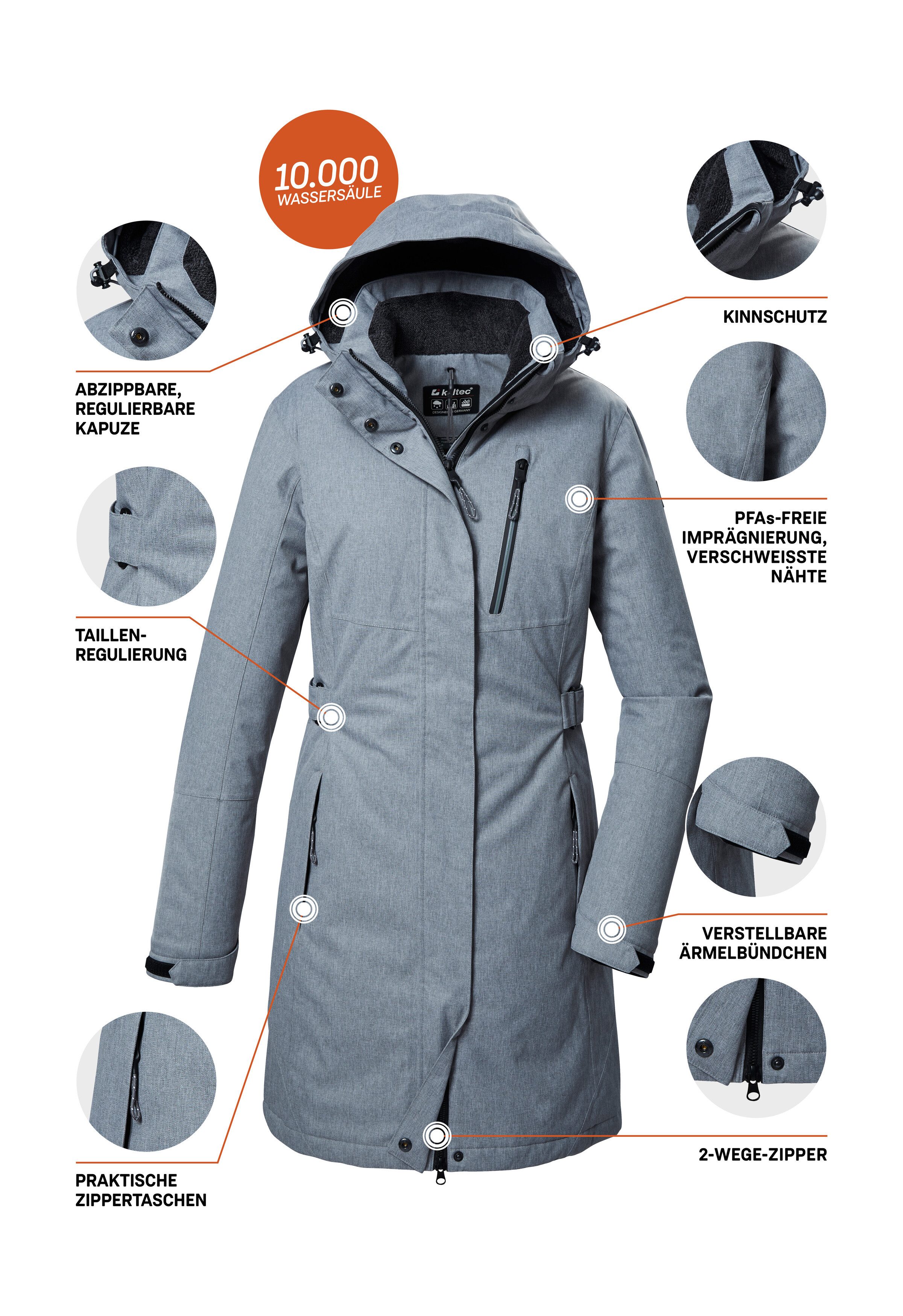 Killtec Parka KOW 303 WMN PRK