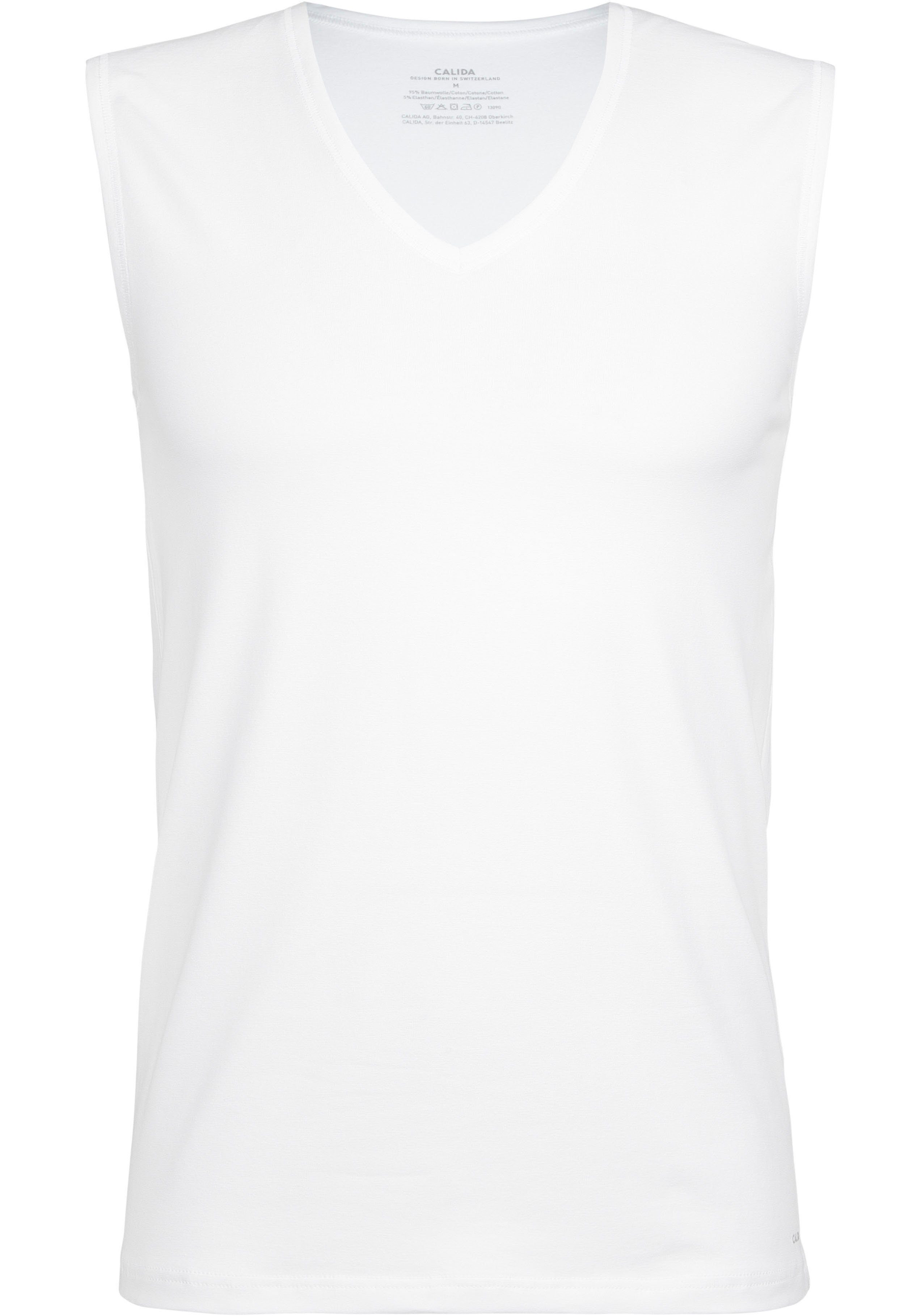 CALIDA Shirt voor eronder Cotton Code met gladde oppervlakte