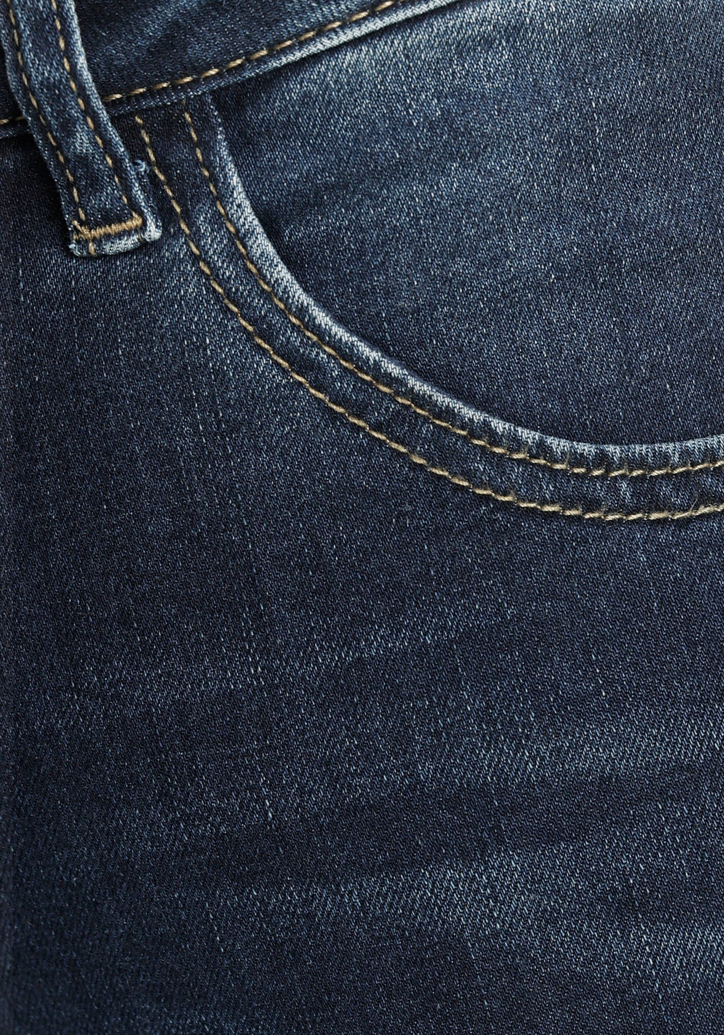 Arizona Skinny fit jeans Ultra Stretch extra-strakke been verloop, normale taille, met steekzakken