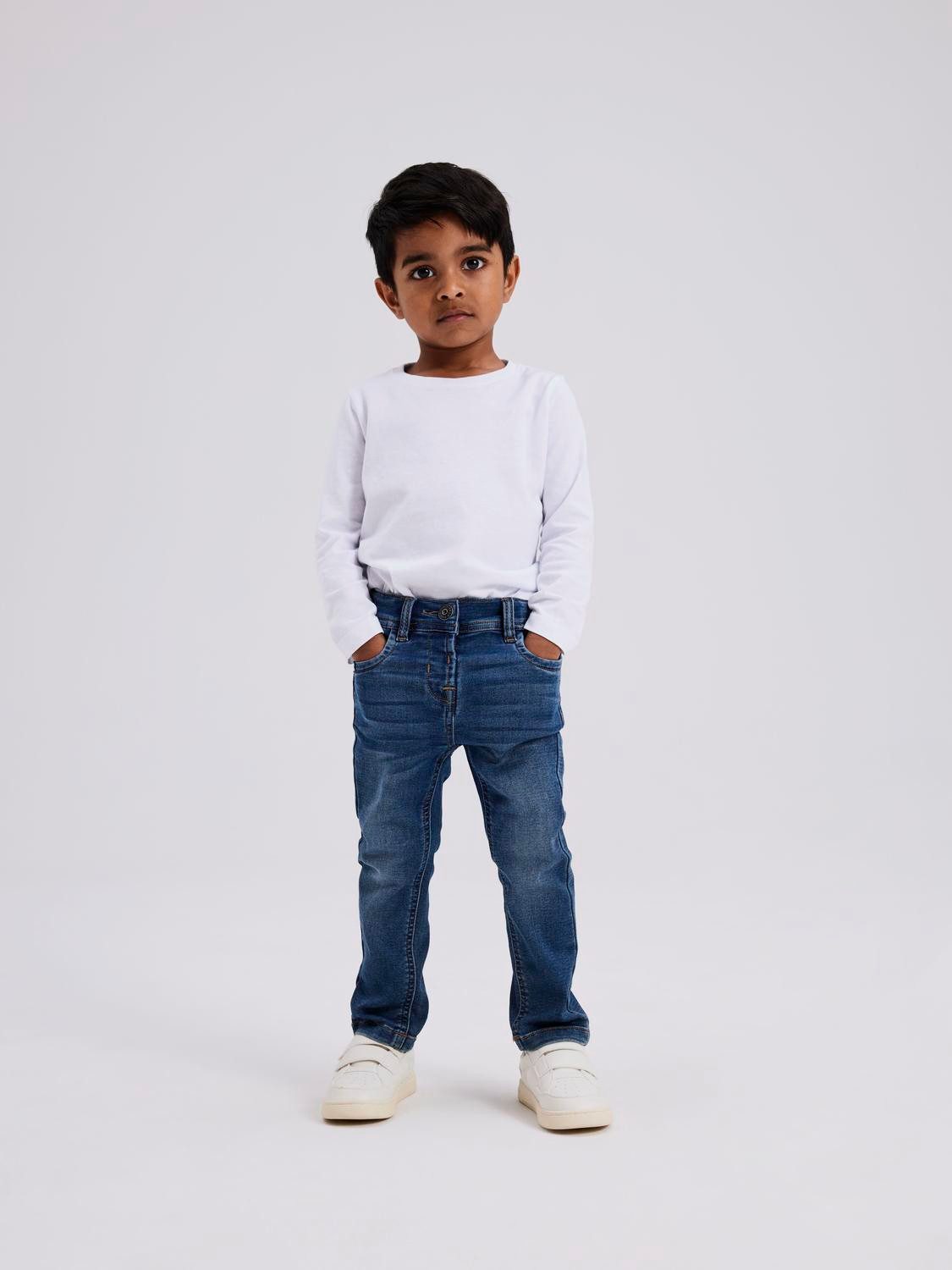 Name It Slim fit jeans NMMSILAS SLIM SWE JEANS 8001-TH NOOS