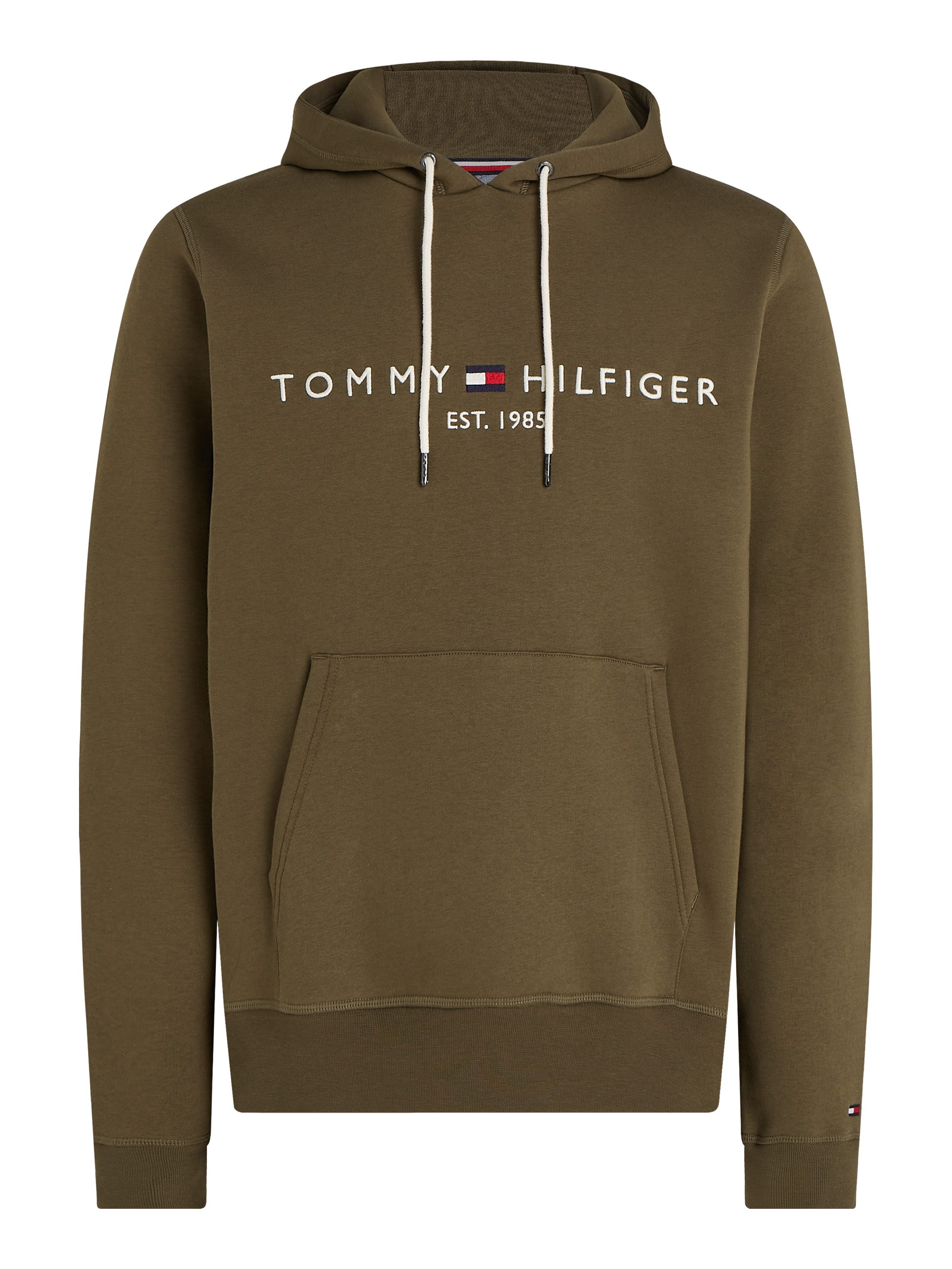 Tommy Hilfiger Hoodie TOMMY LOGO HOODY met capuchon en kangoeroezak