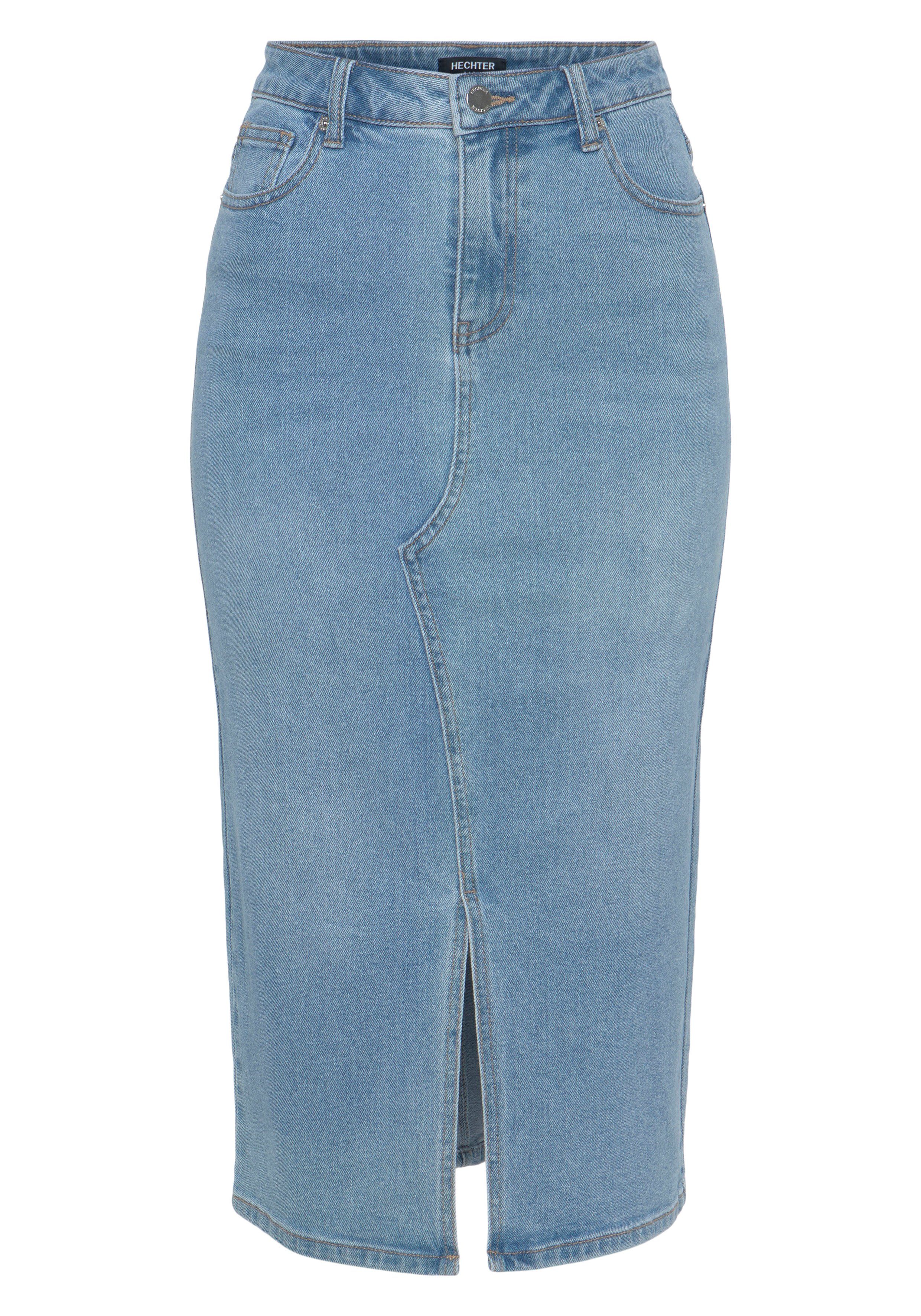 HECHTER PARIS Midirok met split aan de voorkant - nieuwe collectie
