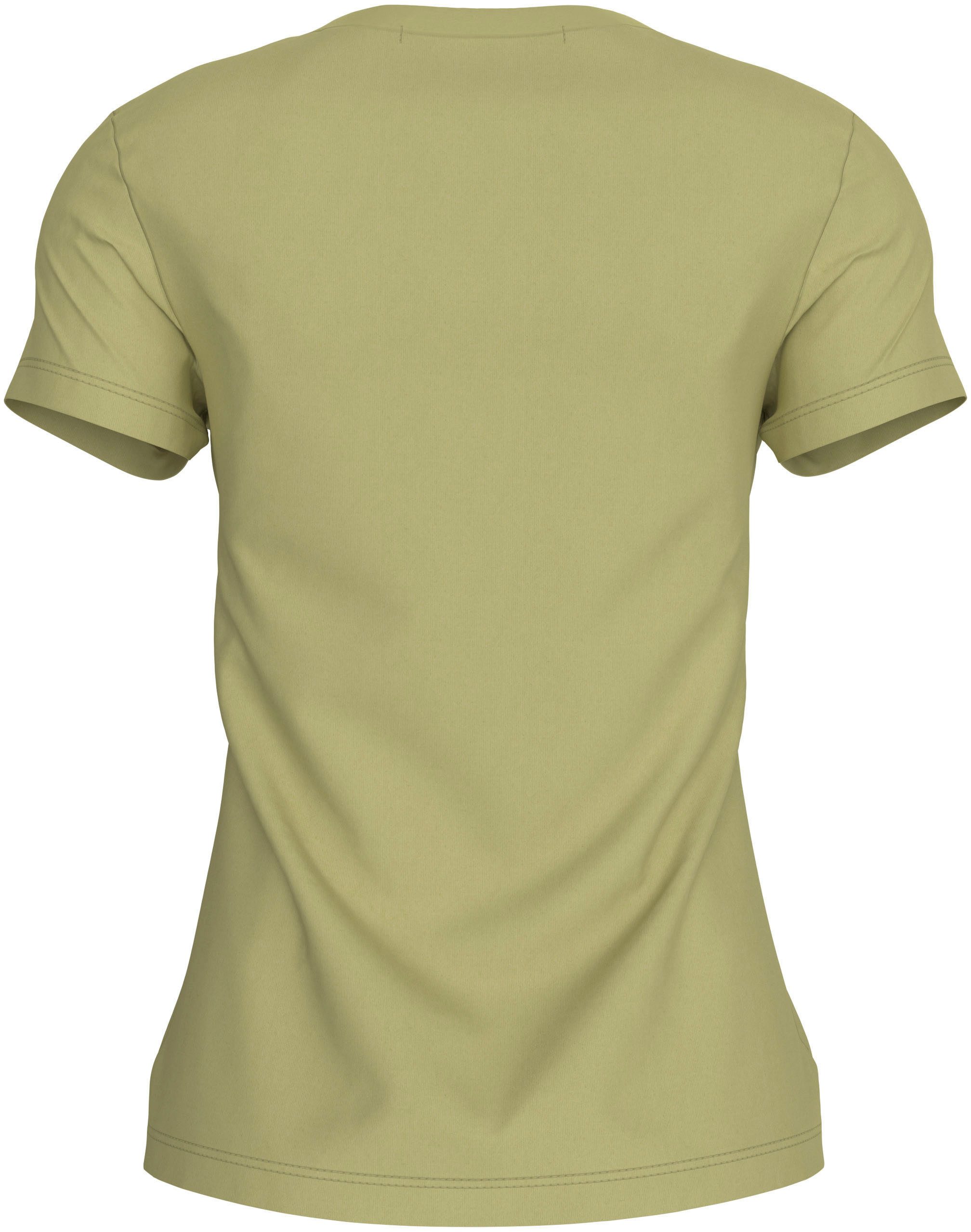 Calvin Klein Shirt met ronde hals 2-PACK MONOLOGO SLIM TEE met calvin klein jeans logoprint op borsthoogte (2-delig, Set van 2)