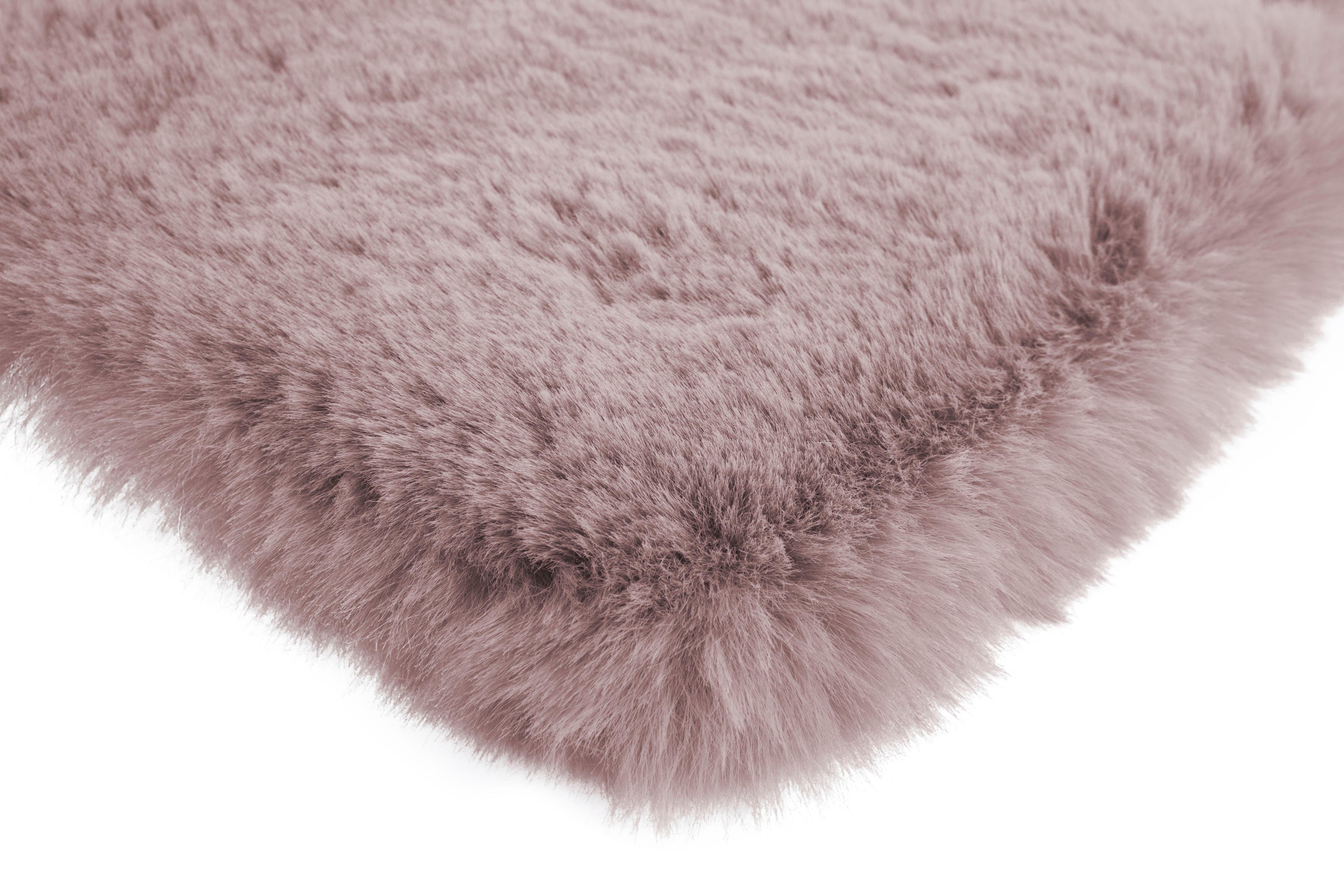 calo-deluxe Hoogpolig vloerkleed Vogezen 212 Imitatiebont, woonkamer