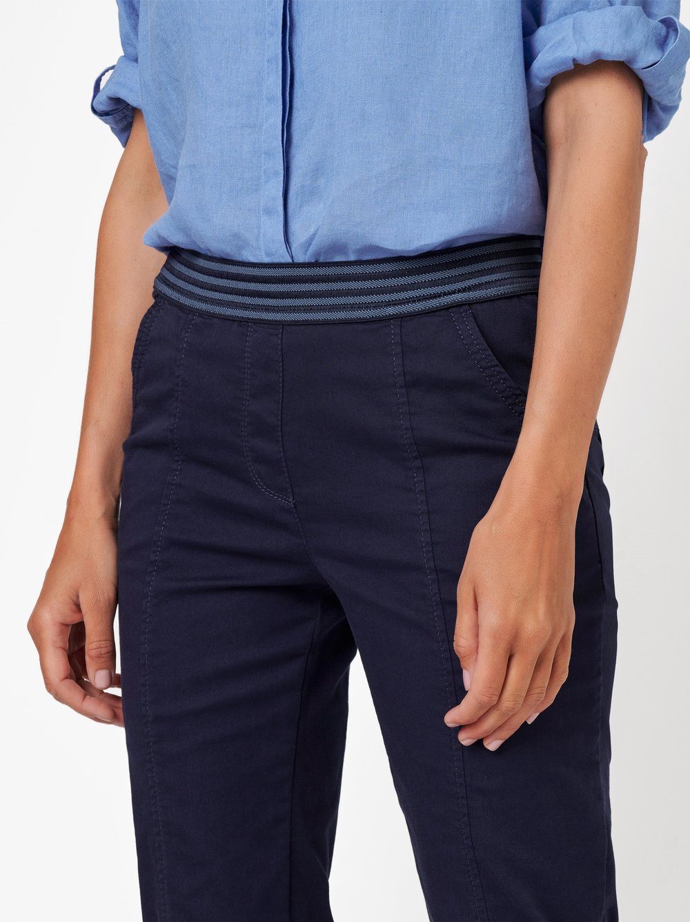 TONI Comfortbroek Sue Jogpant Capri in zomerse capri-lengte