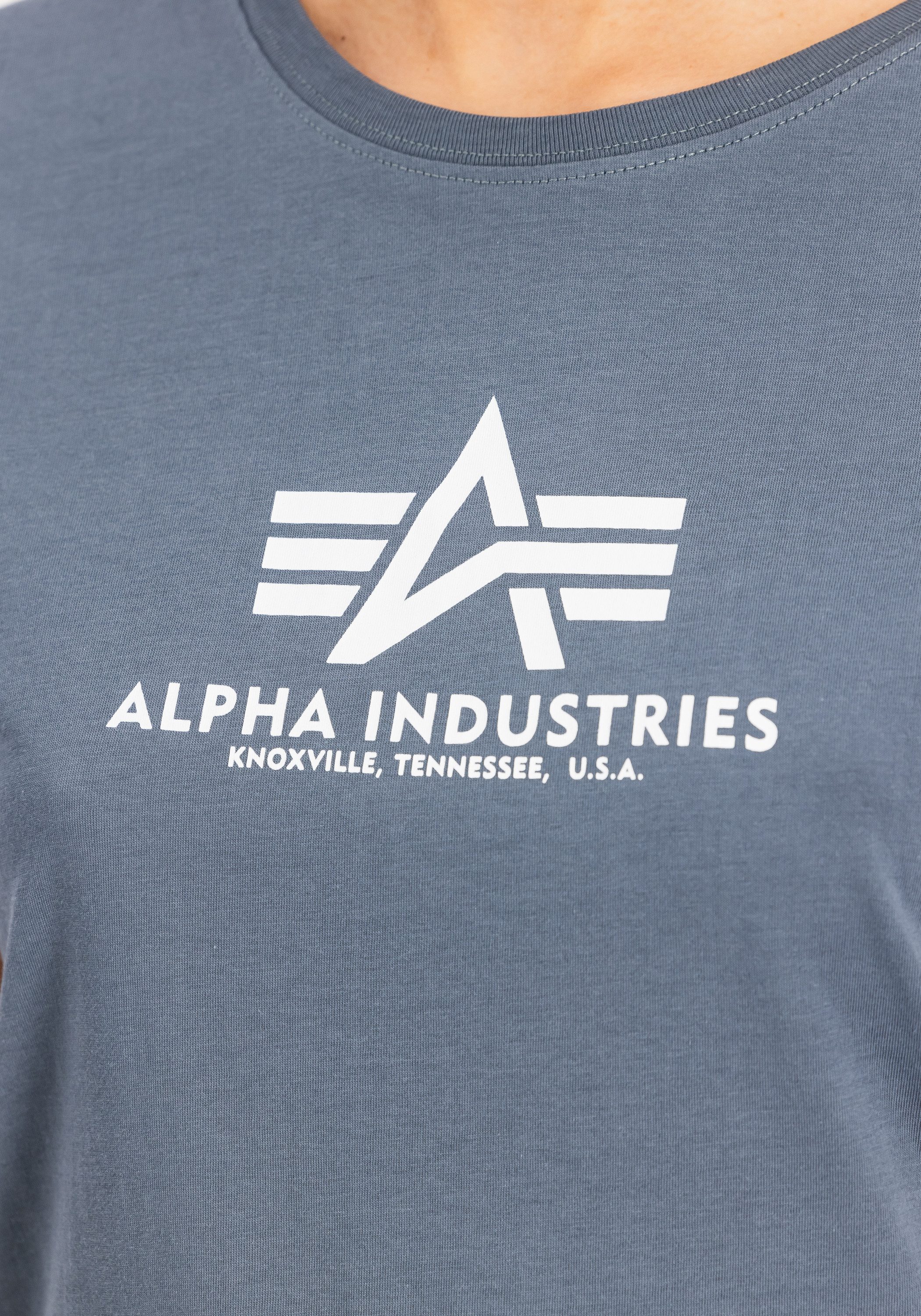 Alpha Industries T-shirt Alpha Industries Women - T-Shirts New Basic T-Shirt BL W
