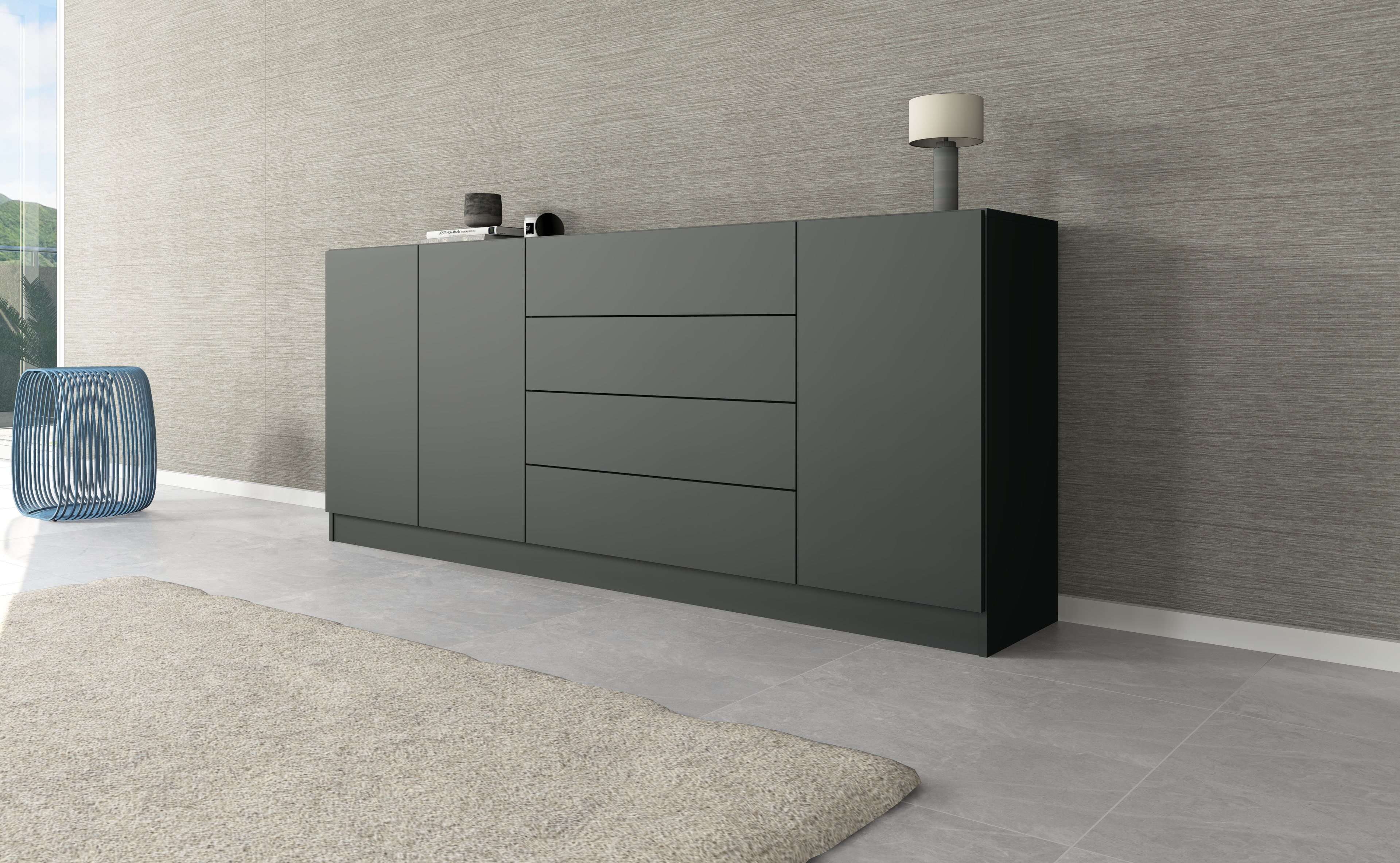 borchardt Möbel Dressoir Vaasa Breedte 190 cm