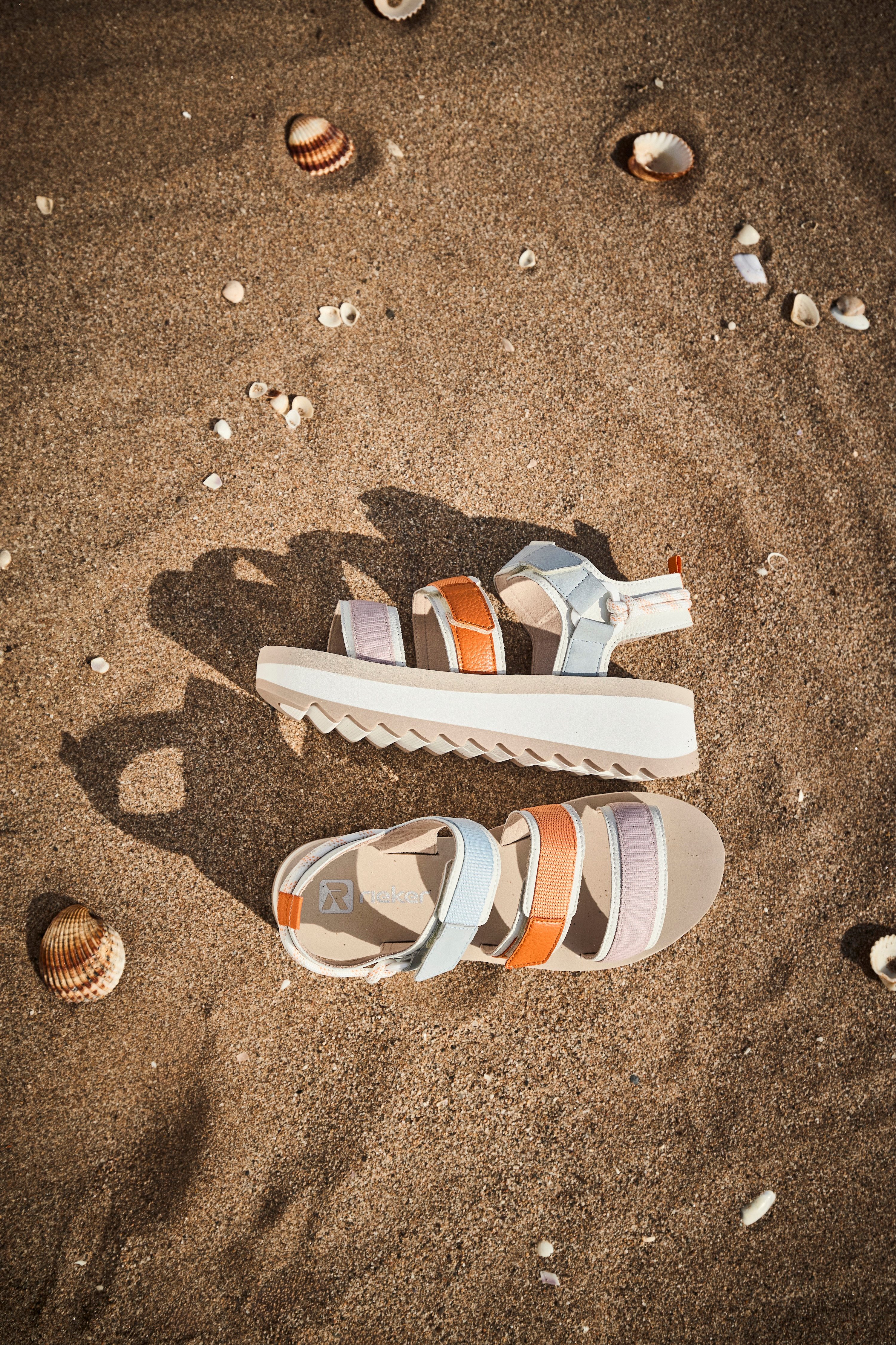 RIEKER Sport Plateausandalen ADELAIDE