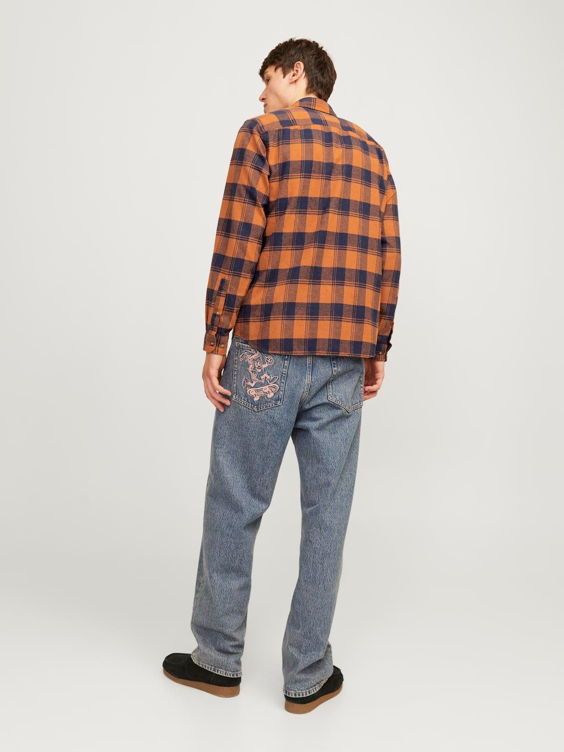 Jack & Jones Overhemd met lange mouwen JJJOSHUA FALL BUFFALO SHIRT LS