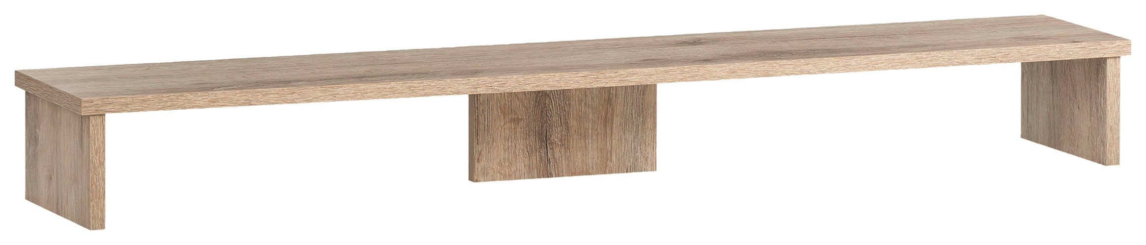 Schildmeyer Bureau-opzetkast Baku Beeldschermopzet, breedte 110 cm, Made in Germany bureaus bruin