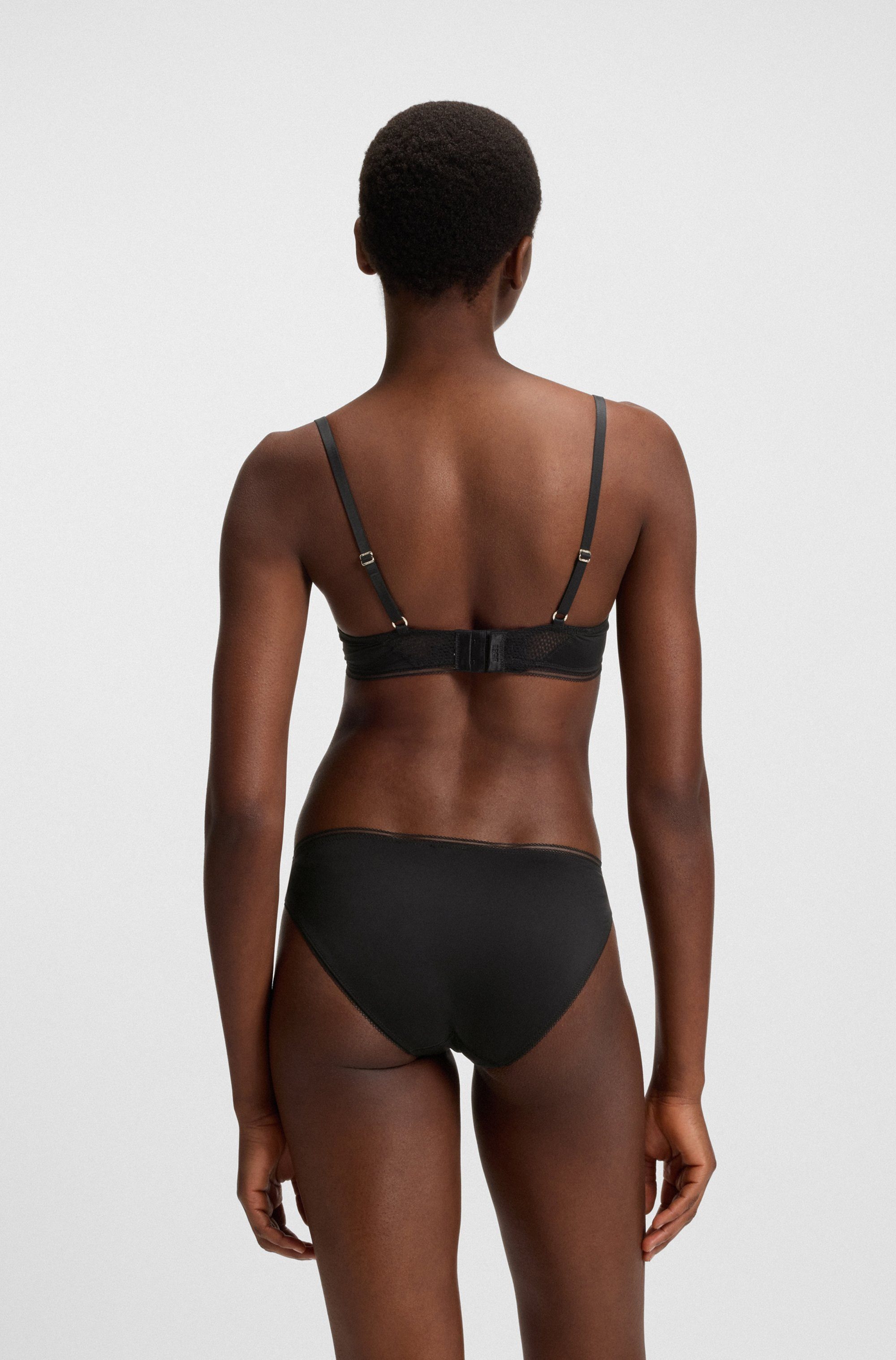 BOSS Slip BRIEF B.PURE met inzet bovenaan
