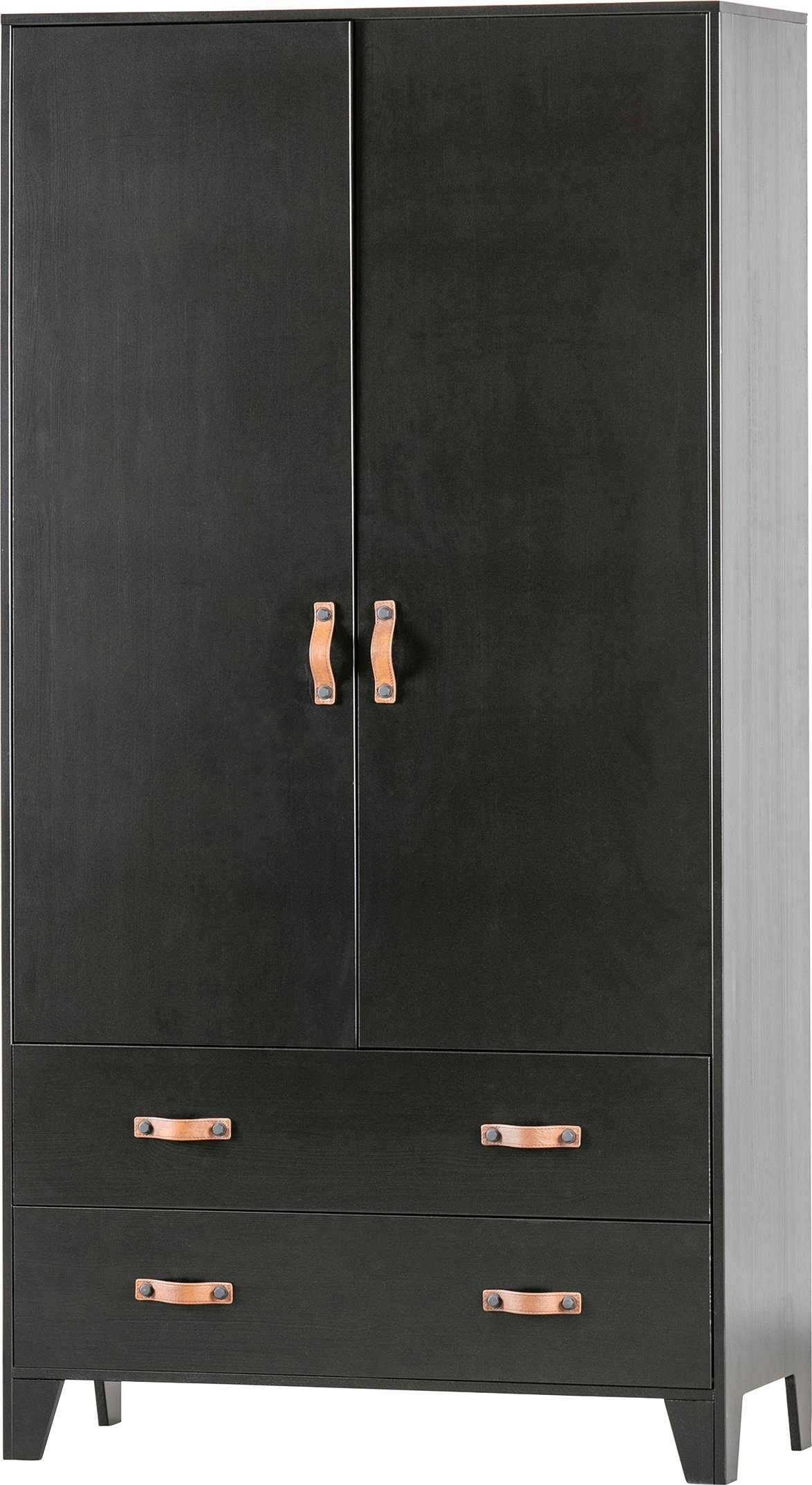 WOOOD Kledingkast Dian veel opbergruimte, hoogte 180 cm x breedte 94 cm