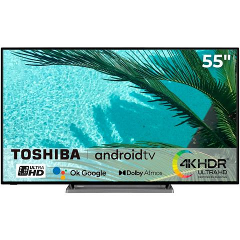 Toshiba Led-TV 55UA3D63DG, 139 cm-55 , 4K Ultra HD, Smart TV Android TV