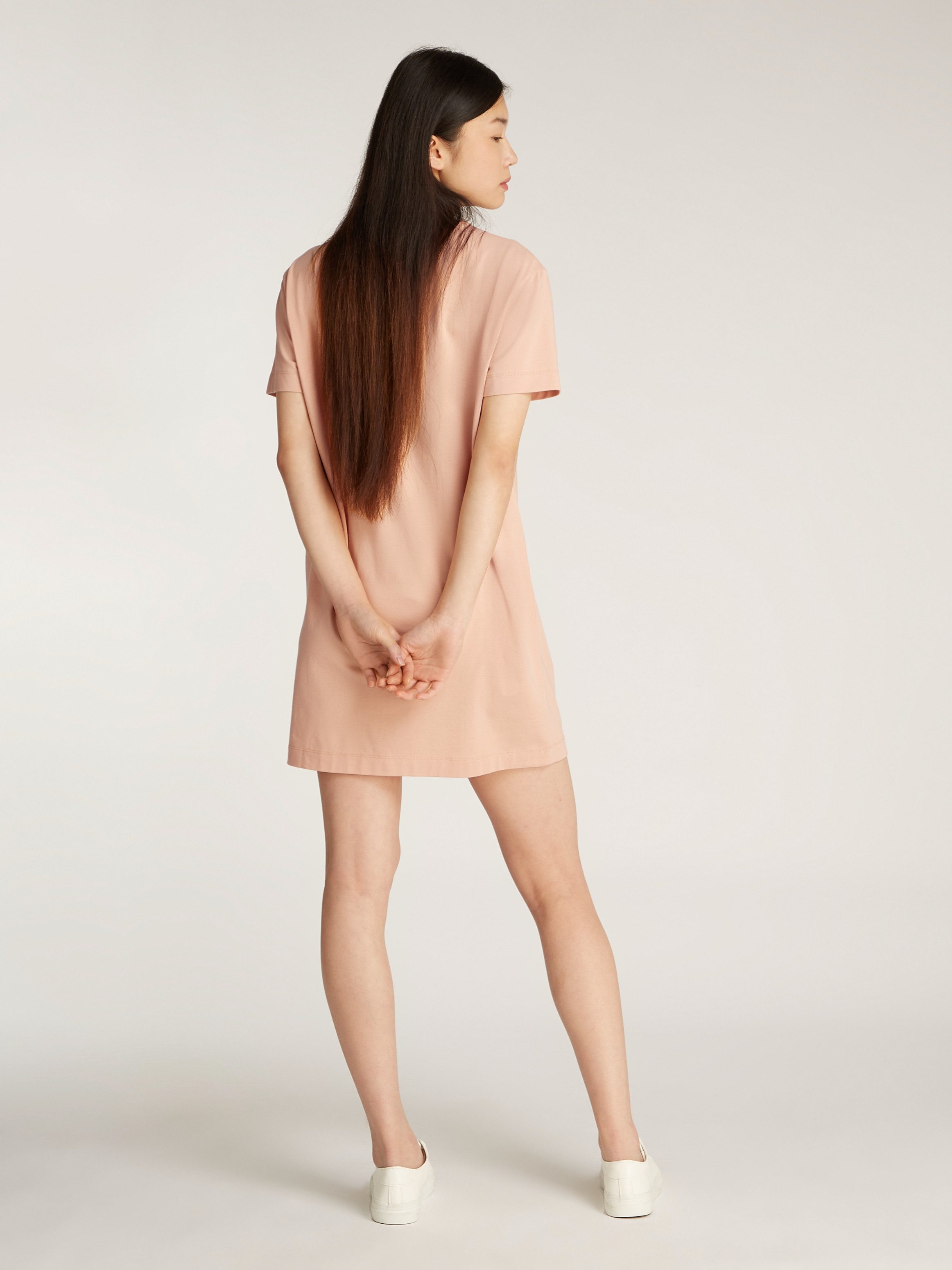 Calvin Klein Shirtjurk GRADIENT MONOLOGO TEE DRESS