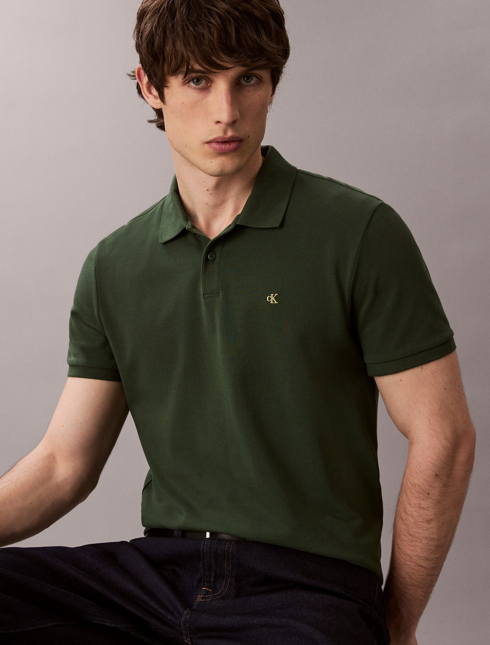 Calvin Klein Poloshirt SS CASUAL PIQUE CLASSIC POLO