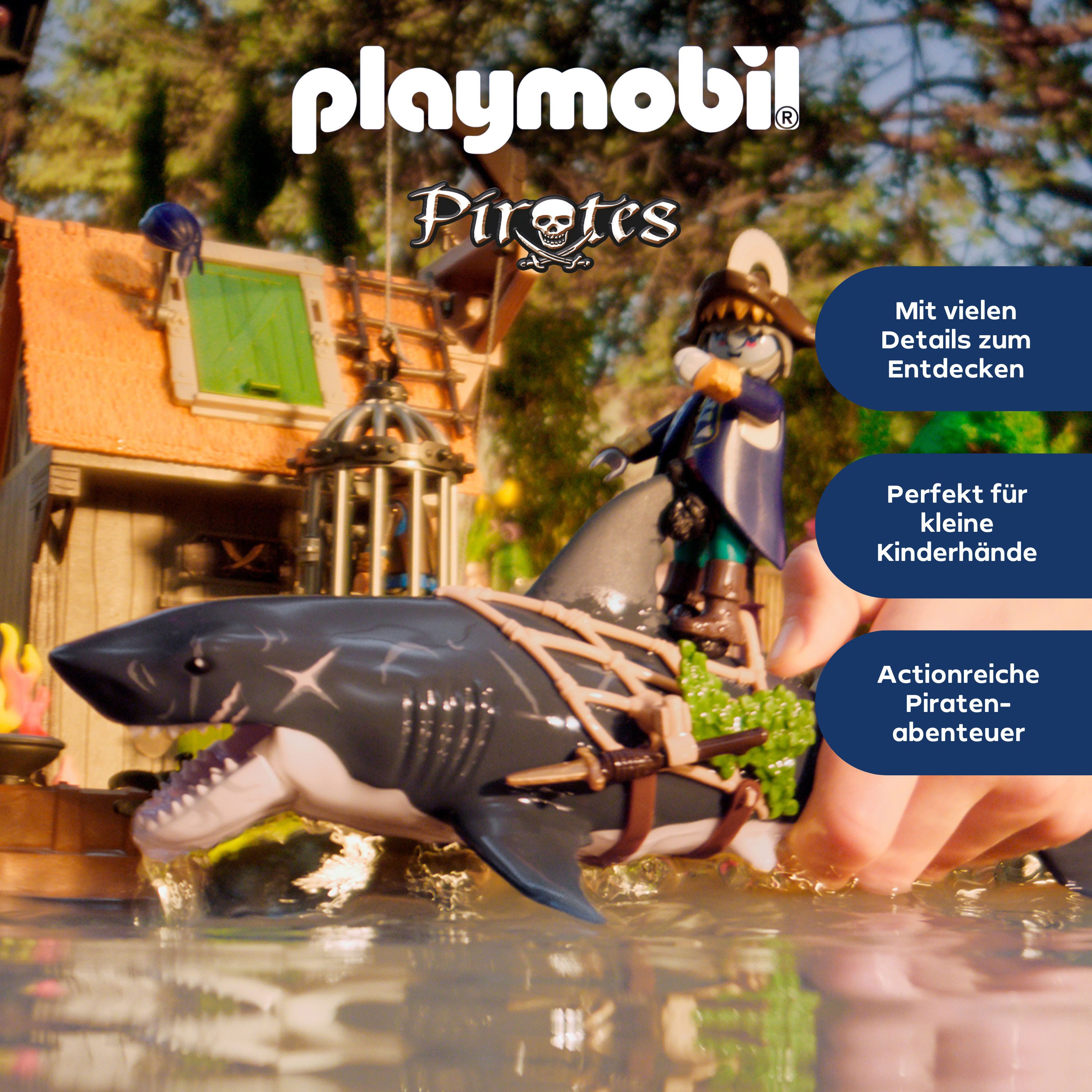 Playmobil® Constructie-speelset Gefahr durch Riesenhai (71793), Playmobil Pirates (21-delig)
