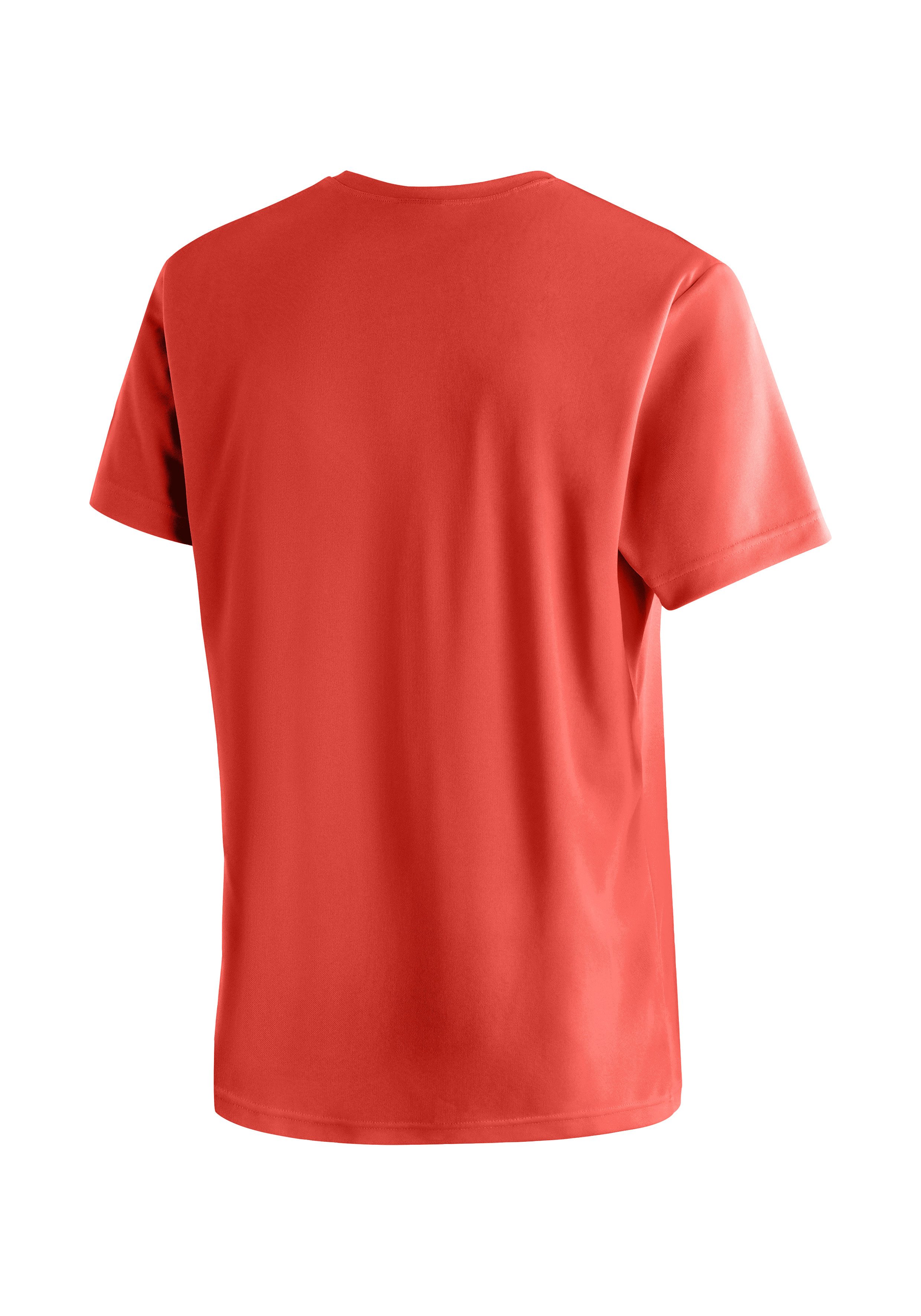 Maier Sports T-shirt Dieter print Heren functioneel shirt, vrijetijdsshirt met print, regular fit