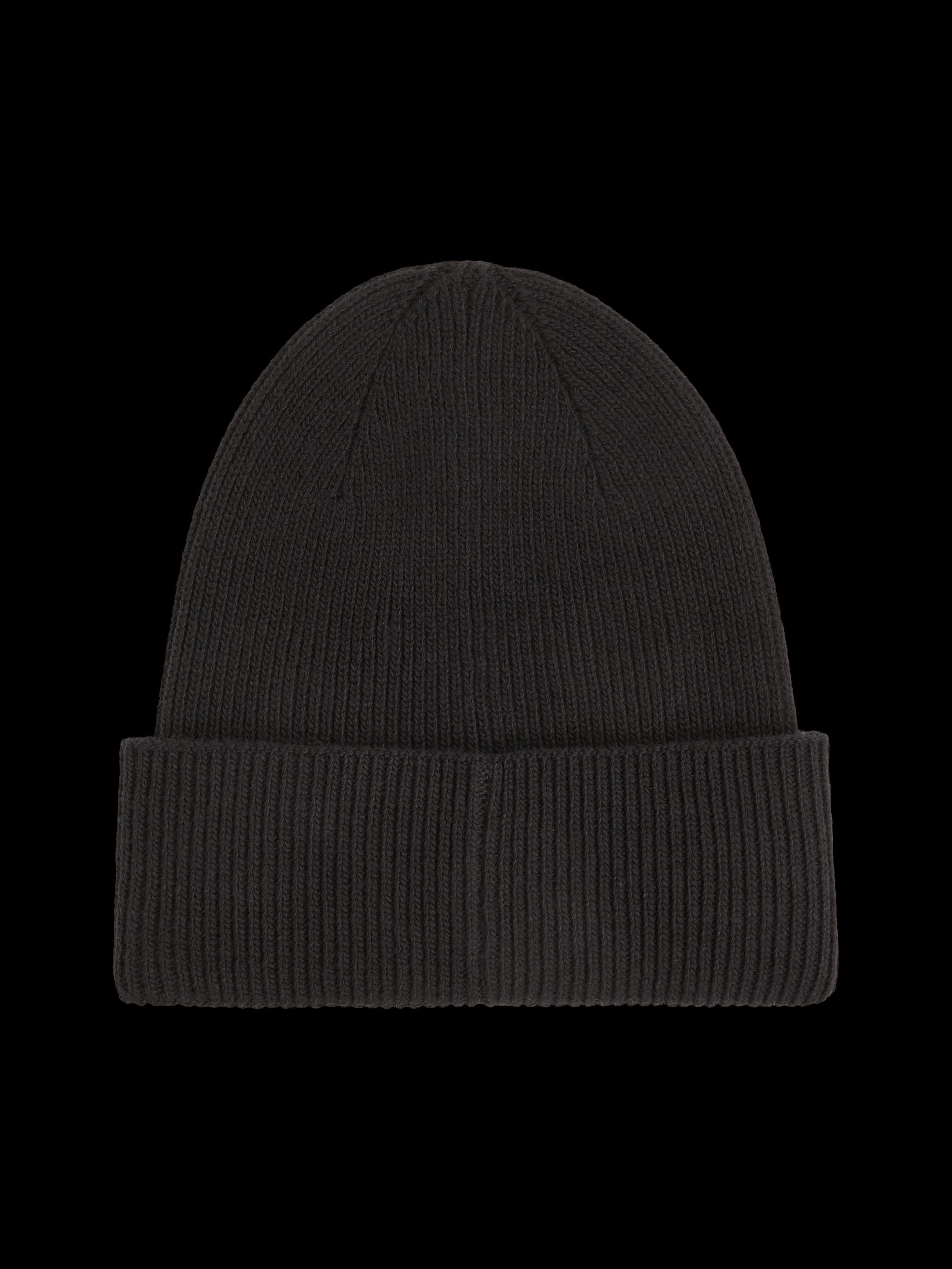 Calvin Klein Beanie COTTON WOOL FINE RIB BEANIE